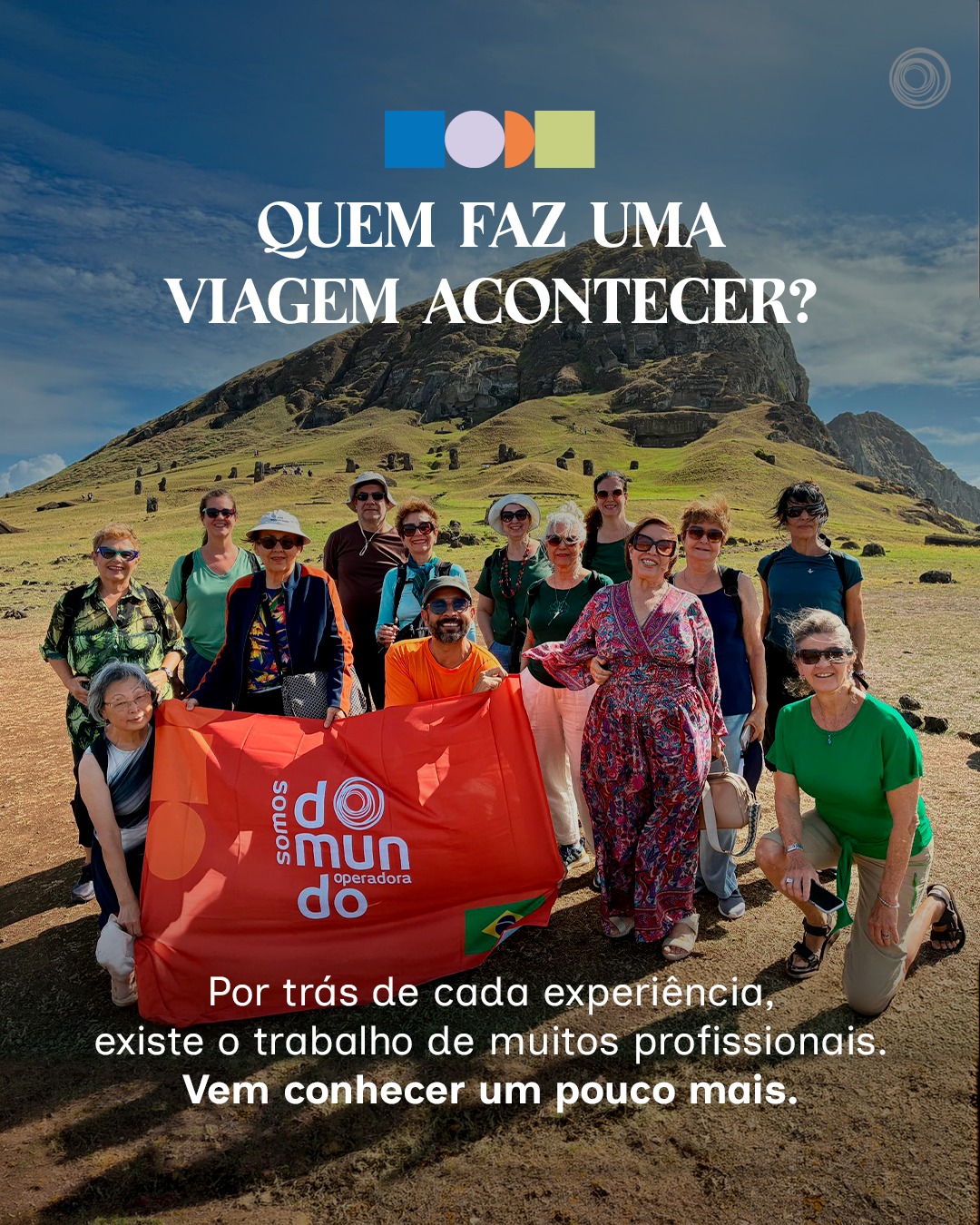 Hoje é dia de celebrar o turismo e quem escolheu fazer dele sua profissão! ✈️🌎
Cada viagem que chega ao passageiro carrega o trabalho, o conhecimento e o olhar de muitas pessoas.
Neste Dia do Turismo e do Turismólogo, o nosso carinho e reconhecimento a quem dedica sua trajetória a esse universo. inclusive a tantos profissionais que fazem parte da história da Domundo e caminham ao nosso lado todos os dias. 💛
Feliz Dia do Turismo e do Turismólogo!
#domundo #diadoturismo #diadoturismologo #viagememgrupo