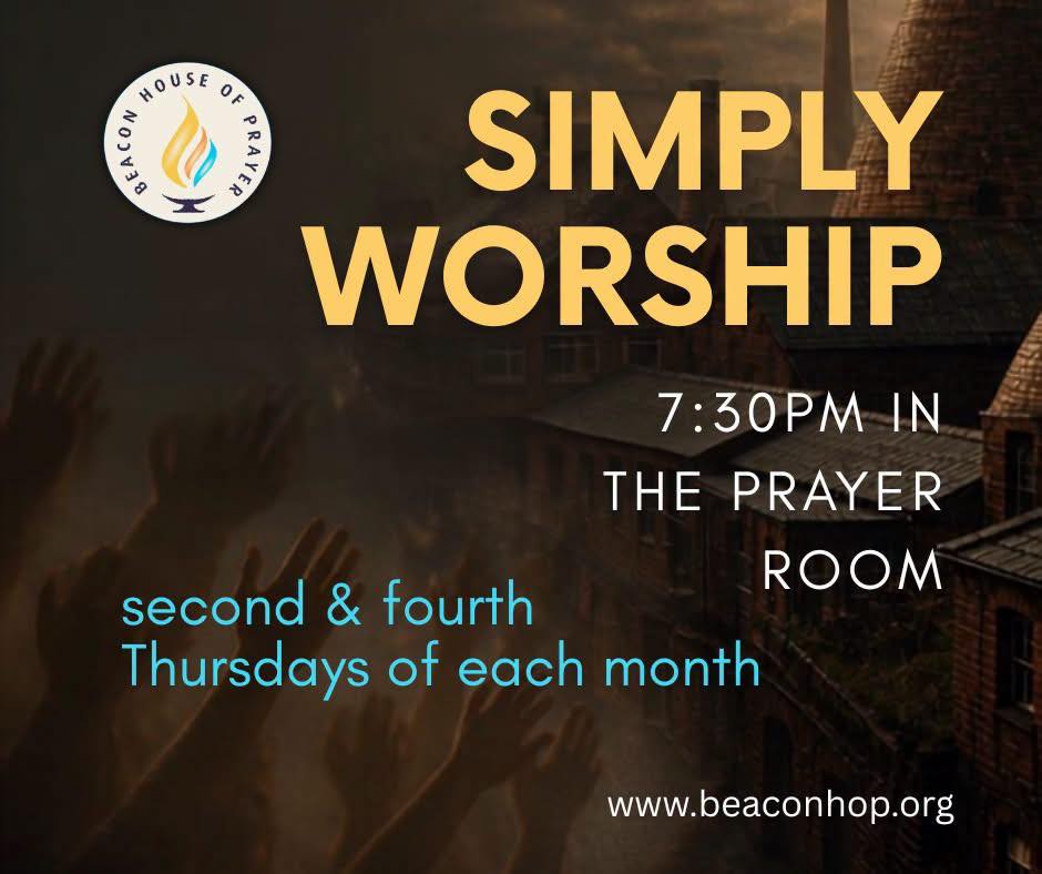 Tonight is our time to worship without agenda and tomorrow from 11:30 our cafe is open for refreshments and prayer along with worship in the prayer room.
We’d love to see you ❤️
