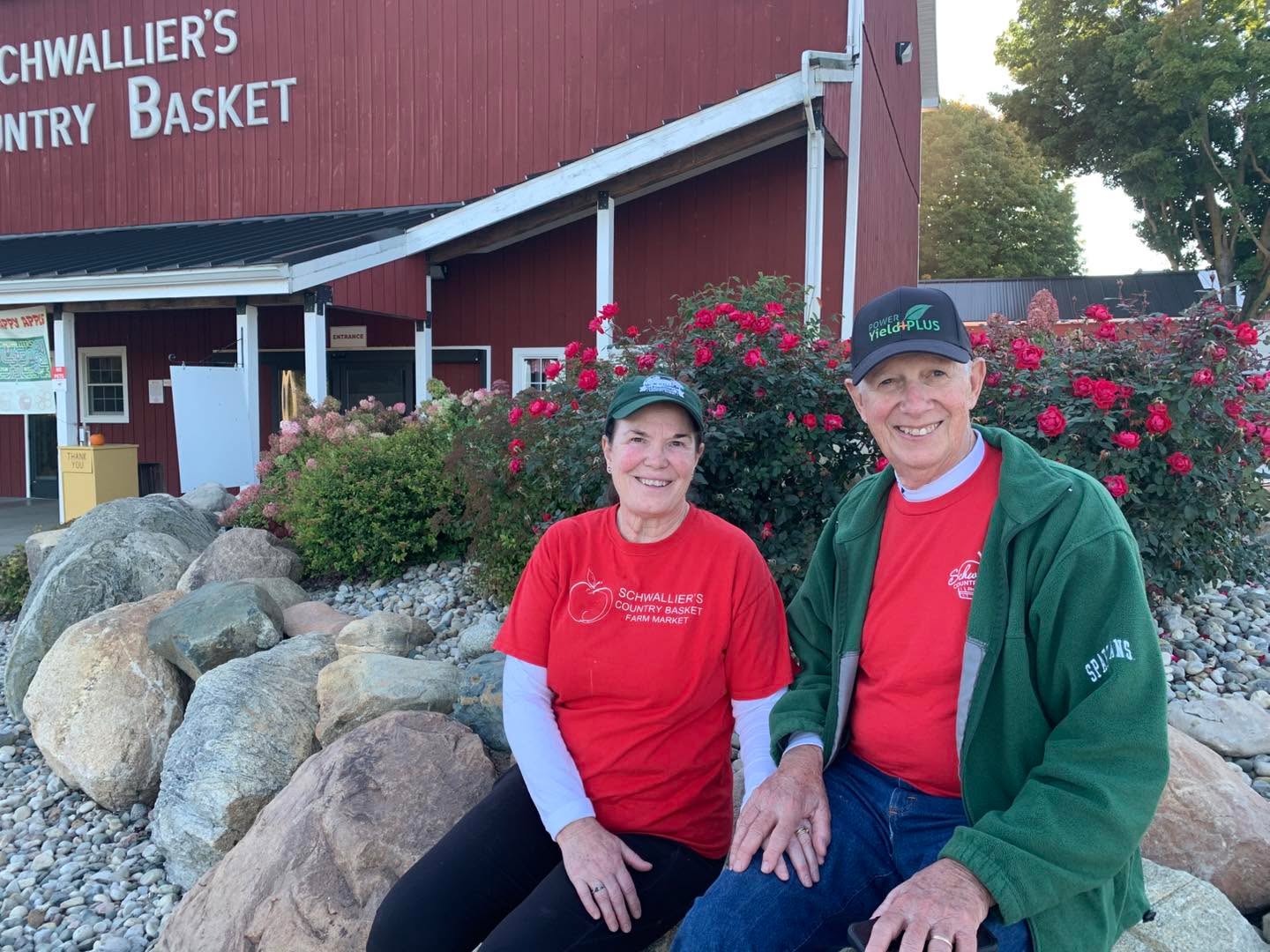 We can’t let the day end without wishing our owners Phil and Judy Schwallier a happy, happy anniversary! 48 years of growing a family, apples, tradition and love… may all their years be blessed!