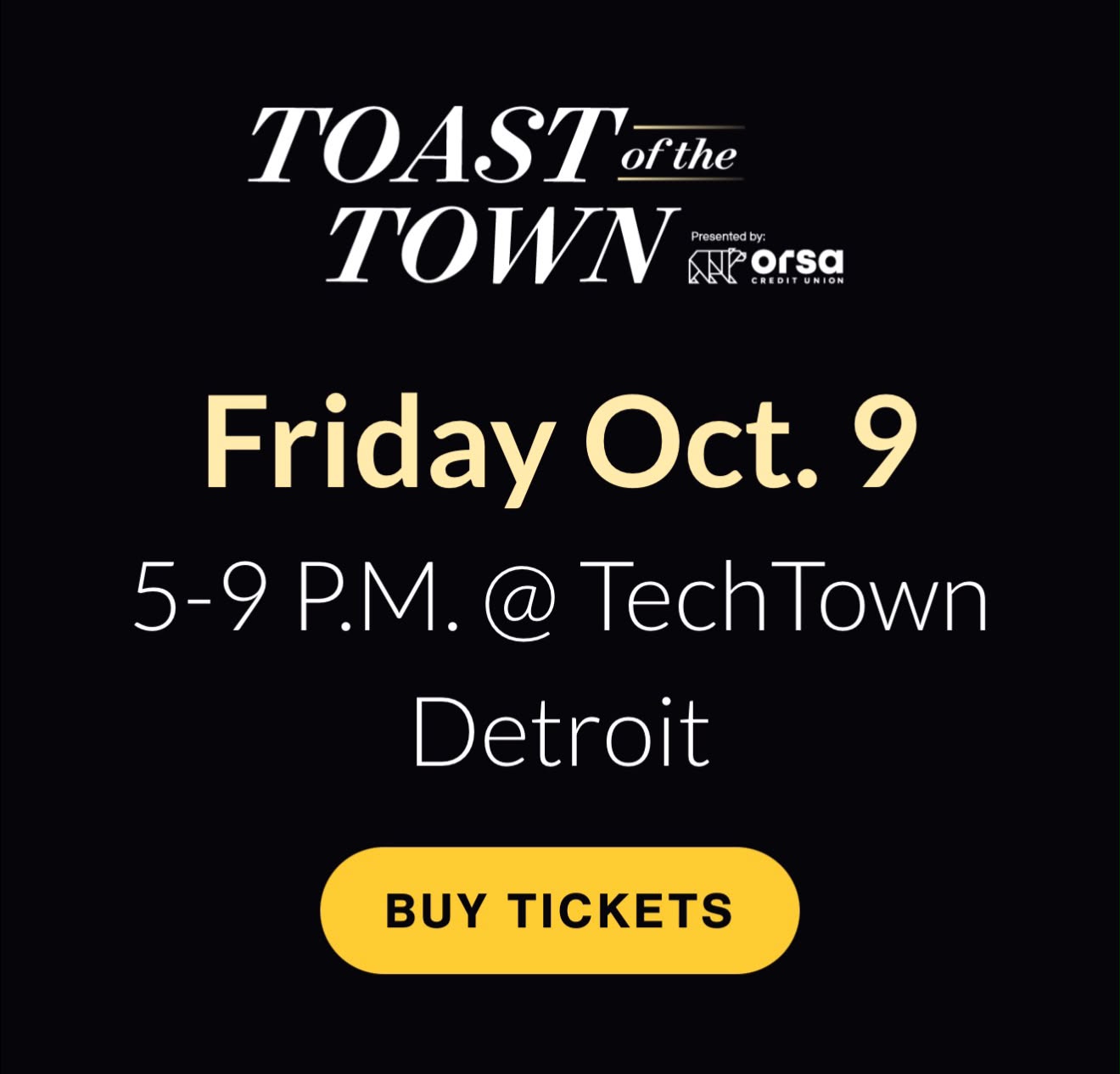 *
Do you have your tickets? ๐๏ธ๐๏ธ๐๏ธ๐๏ธ One of the biggest nights in the city is almost here.
@udrinkimake is so proud to be of service for the 3rd year in a row! ๐ช๐ฝ
Make sure you are in the building at @techtowndetroit October 9th, 5pm-9pm!
https://toastofthetowndet.com
#ToastOfTheTown
#udrinkimake
#celebritybartender
#detroit