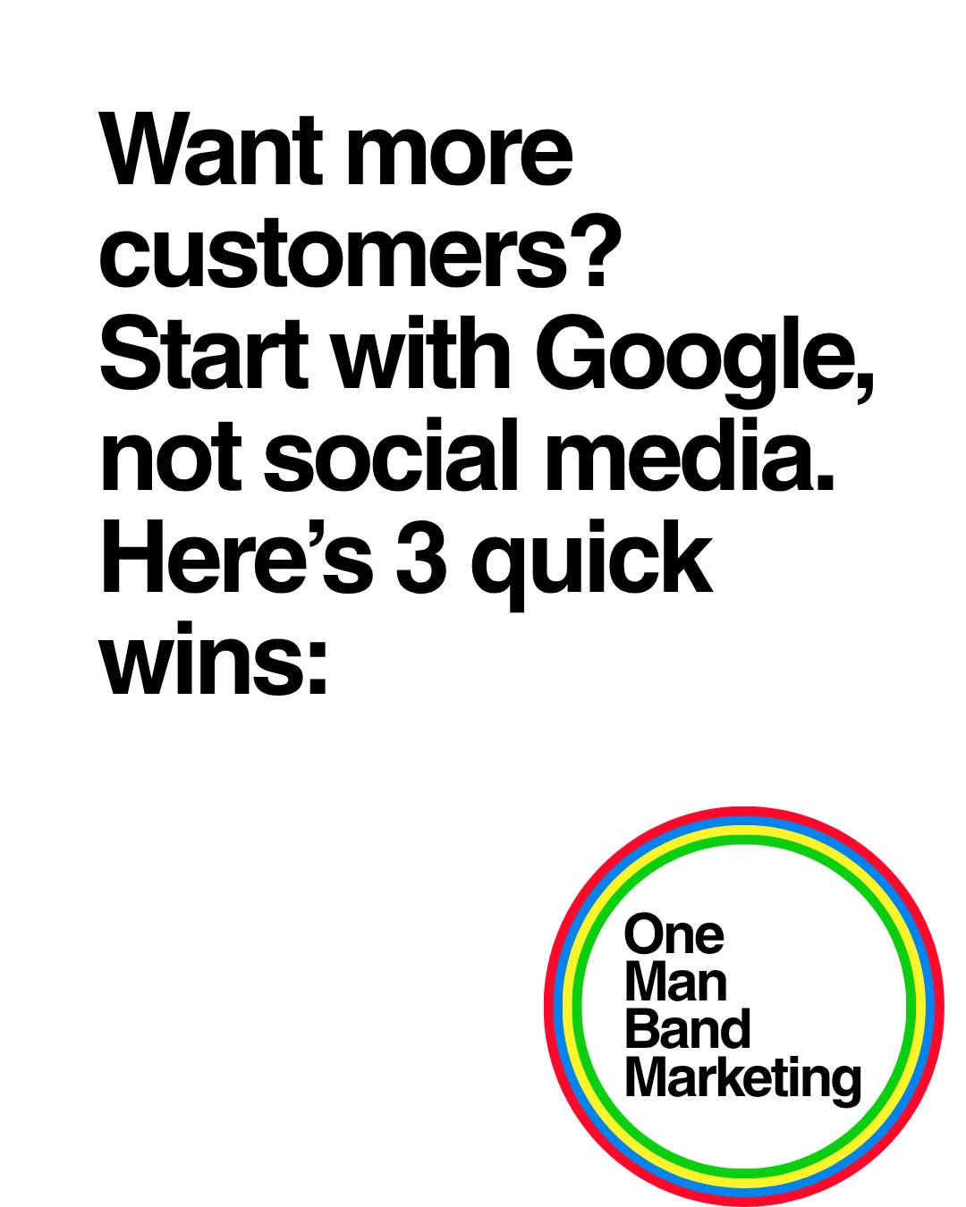 Want more local customers? Before you spend hours on social media, start with Google. 🔍
A free Google Business Profile is one of the simplest ways to get found by people in your area who are ready to hire. Swipe through for 5 quick wins you can tackle this week.
Save this post so you can tick them off as you go 📌
#smallbusinessmarketing #googlebusinessprofile #localbusiness #tradespeople #soletrader #localseo #smallbusinessuk