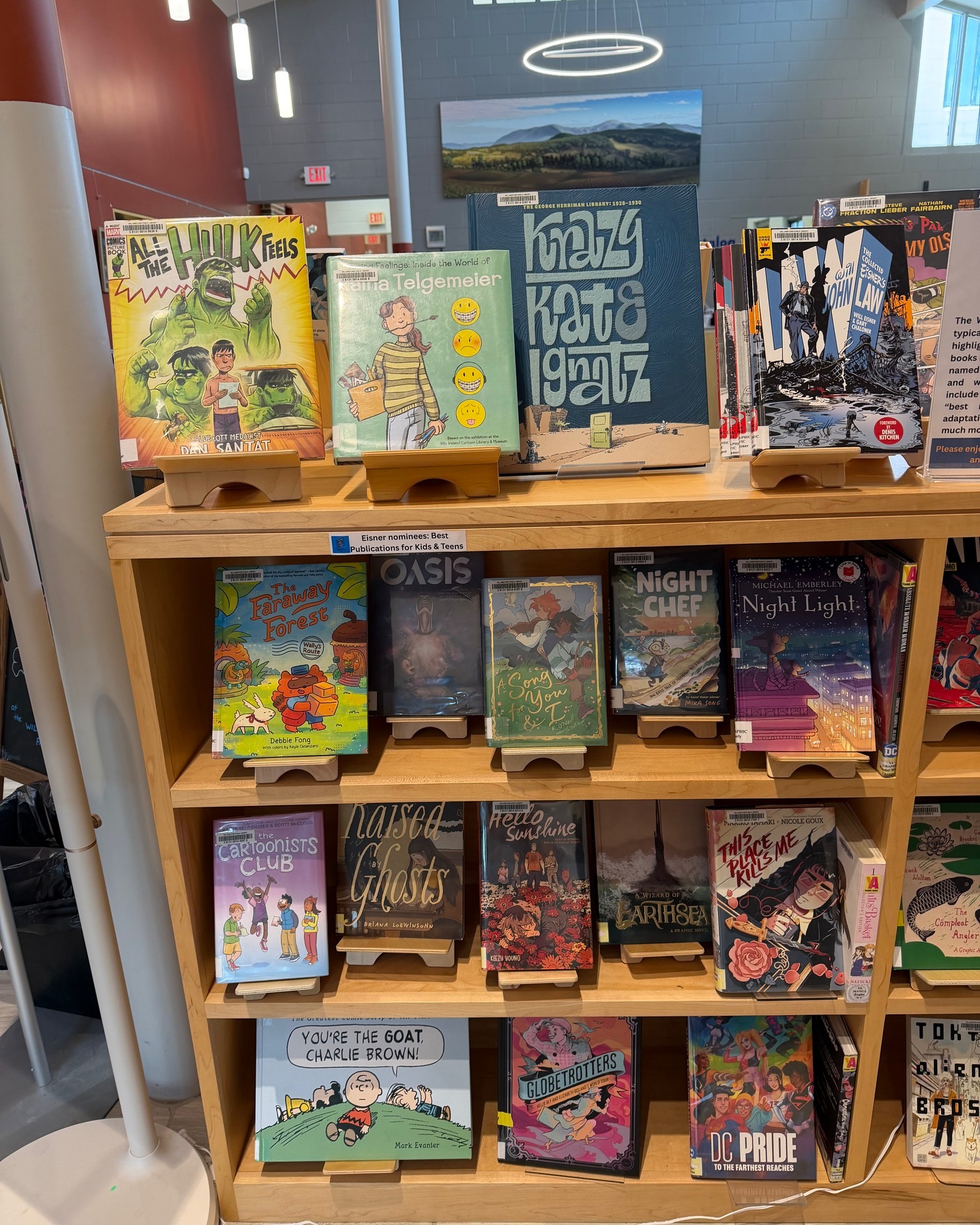 The 2026 Eisner Awards have been announced! If you’re a fan of comic books, you’ll definitely want to stop by and check out our display features awardees and submissions!
Named for the pioneering comics creator and graphic novelist Will Eisner, the Eisner Awards, considered the “Oscars” of the comic book industry, will be given out in 32 categories for works published in 2025. All attendees will also get a program listing the nominees.