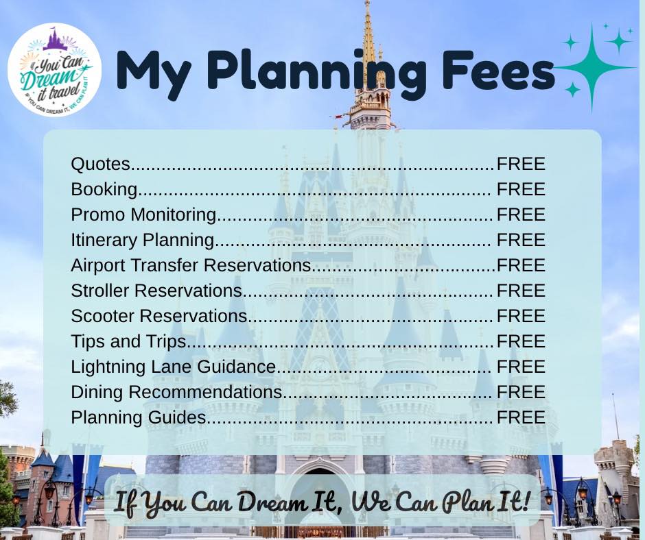 🤯Did you know?!🤔
The cost of most vacations will be the same whether you book with a travel planner or not!
So why not work with an expert? Our agents are standing by waiting to plan your next magical getaway!
If you’ve worked with a travel planner before, what do you appreciate most about their services? ⬇️ (promo monitoring, dining recommendations, airport transfers, stroller rentals, etc)