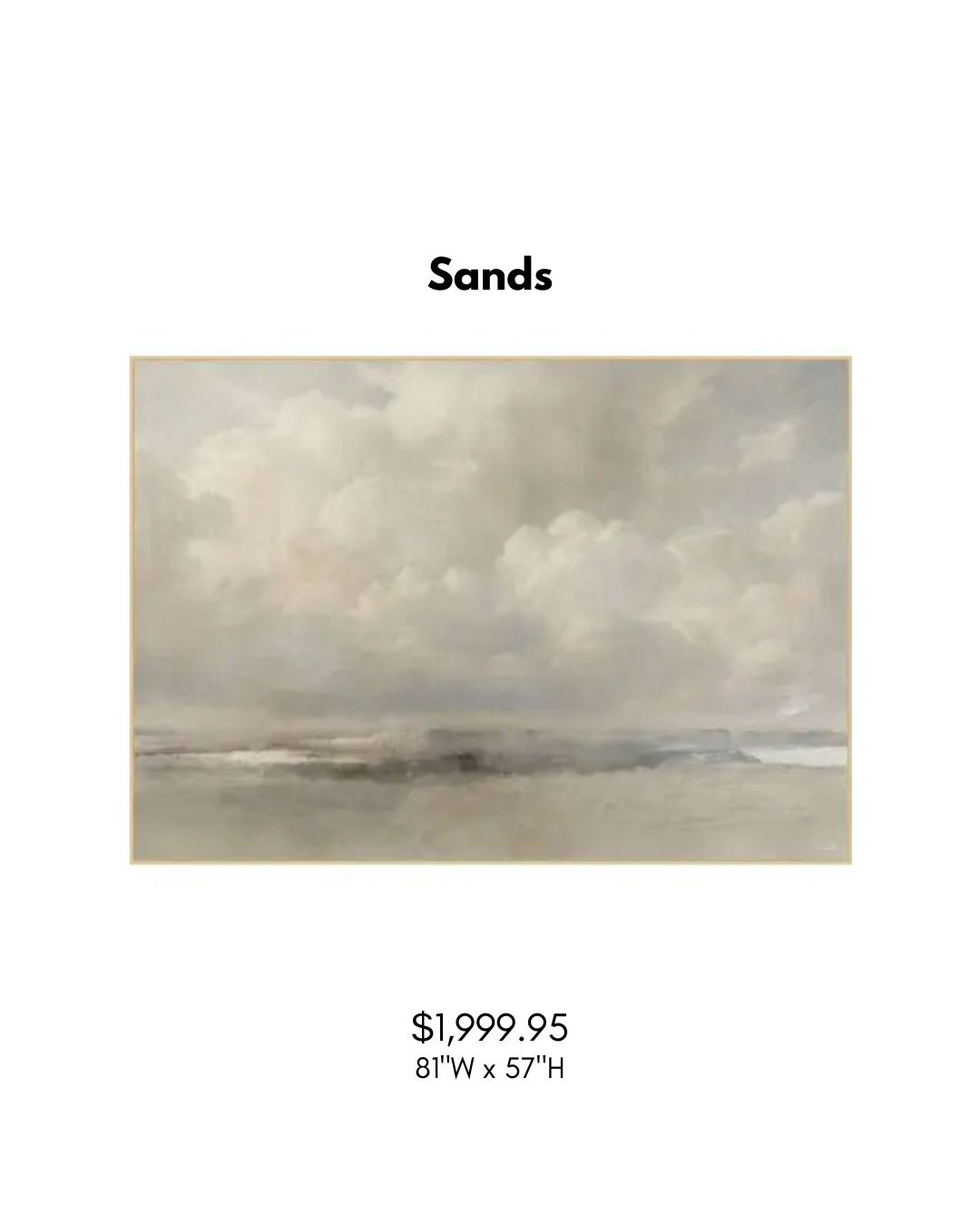 SANDS | $1,999.95
📍4047 Fairview Street, Burlington ON
🔗www.interiordesignhouse.com
#wendoverartgroup #wendoverart #WallArt #idhstyle #interiordesignhouse