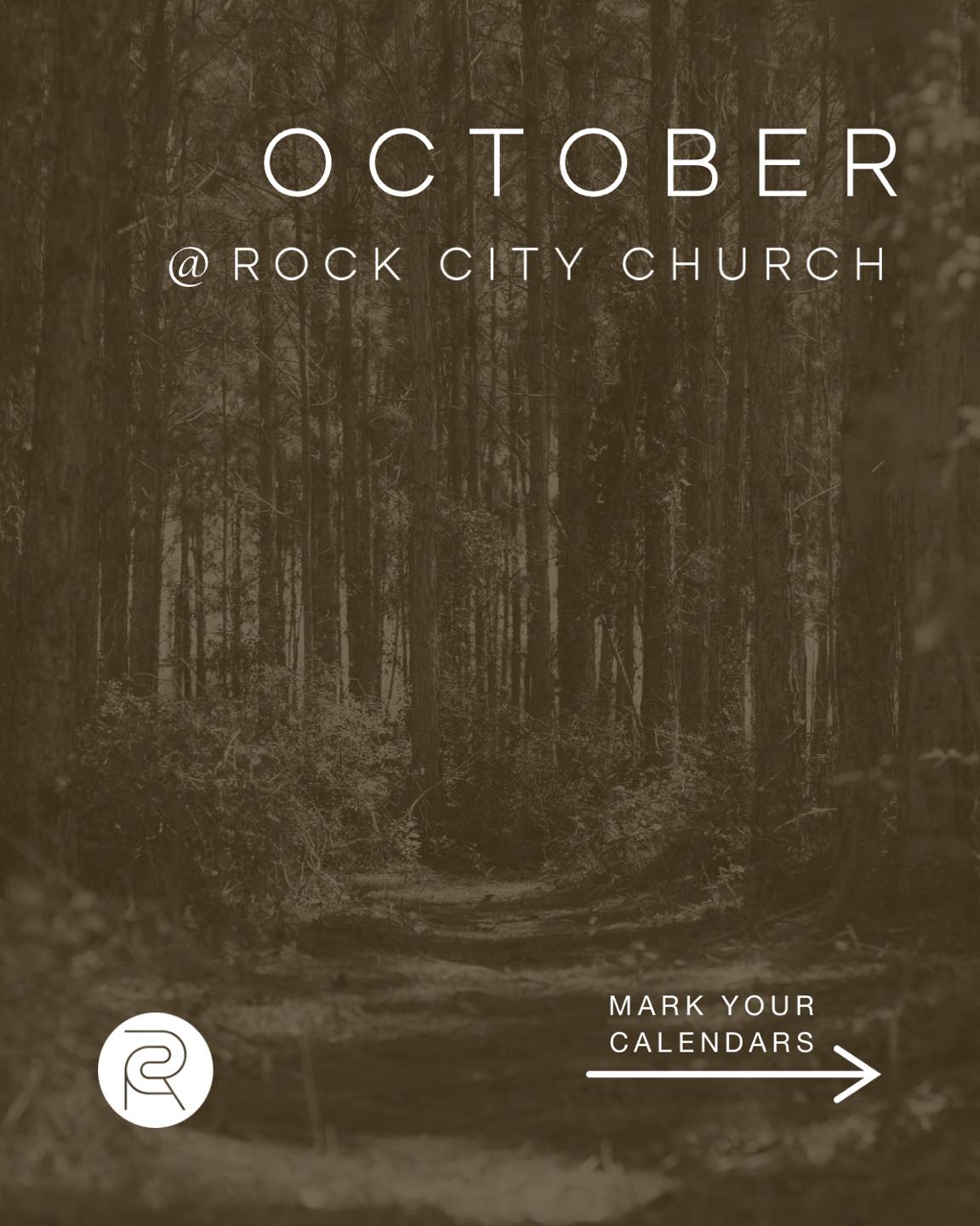 Here’s what’s coming up in October at Rock City Church!