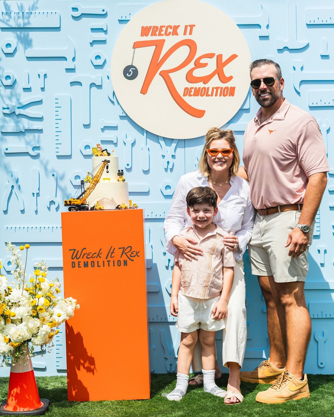 Wreck it Rex!! 🧡🚜👷
5 years of smashing, crashing, and digging with excellence!!
What better way to celebrate a 5th birthday than a full-blown demolition party? Every guest suited up with their own hard hat before heading to the backyard, where the real demo began - from a giant inflatable wrecking ball to foam-block-crushing ride-on excavators, there was no shortage of ways to wreak havoc. And while the kids had their fun, the adults had theirs at the Wrecking Bar, because a cocktail was definitely needed!!
📸 @parlorpictureco
#kidsbirthday #eventdesign #eventproduction #birthdayinspo