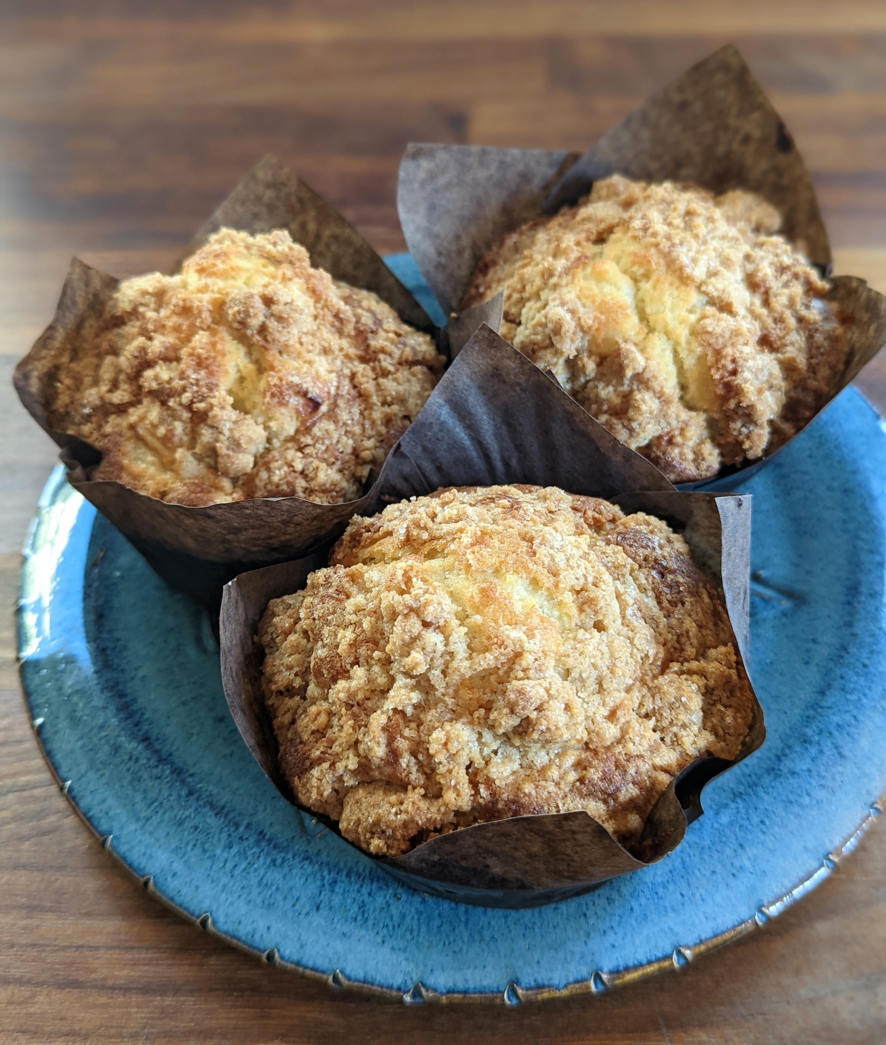 🍎 Last call for a couple of apple favorites!
Today is the last day for our flaky, buttery Apple Cinnamon Snail Danish and tender Apple Crumb Muffin, loaded with apple and topped with plenty of buttery crumb.
Today feels like a pretty good day to stop in, grab your favorites, and settle in with something warm. ☕️🍎
These two are making their exit, but don’t worry, we’re not done with apple. We’re just making a little room for pumpkin. 🎃💙