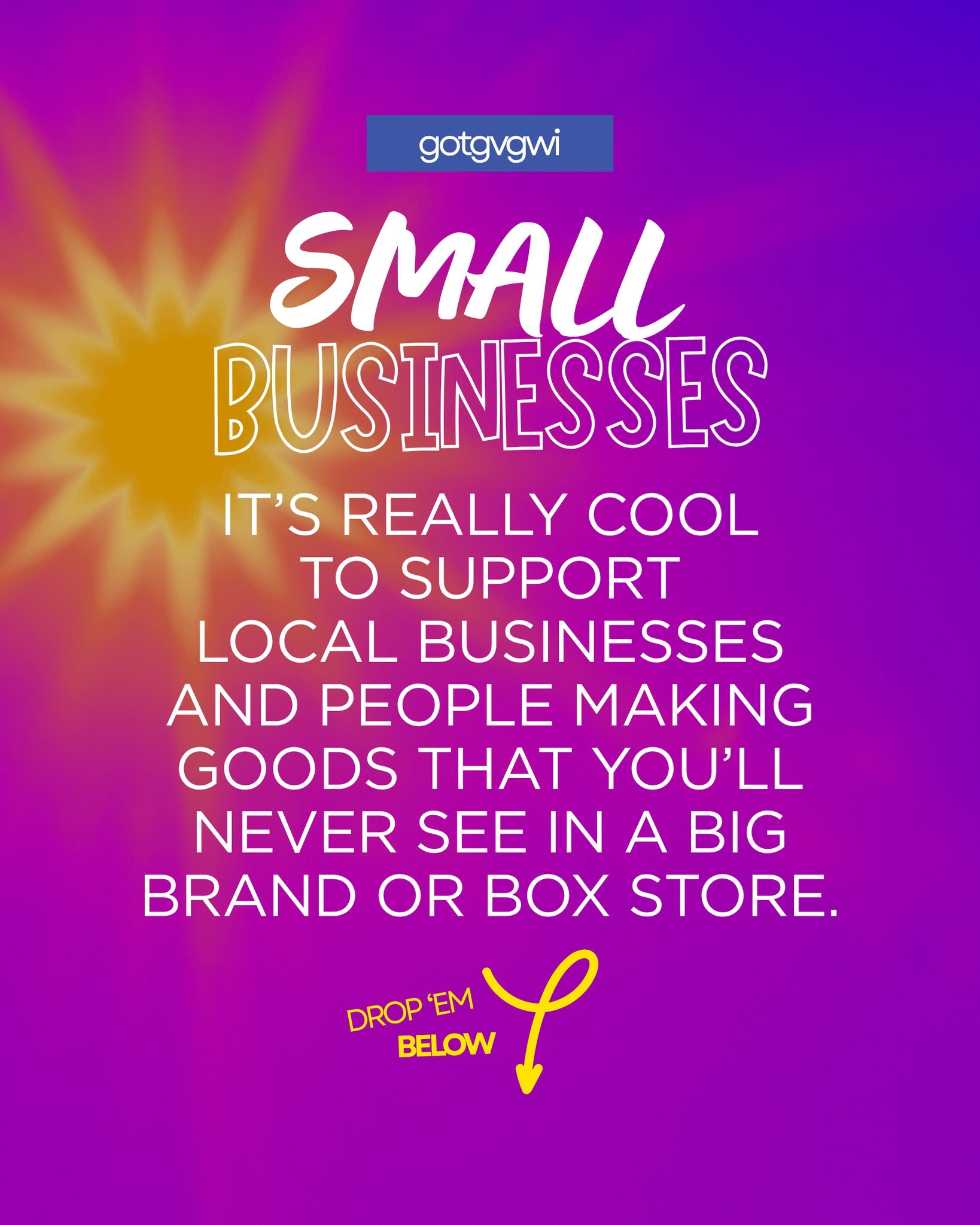 Let’s support each other! 🧡
Drop your small business, local goods, or one-of-a-kind creations below 👇
Then take a minute to scroll through the comments, discover someone new, give them a follow, share some love, or keep them in mind the next time you’re looking for something local.
There’s a whole lot of good being created right here in our communities. Let’s help each other find it. 🧡
#supportlocalwi #smallbusinesses