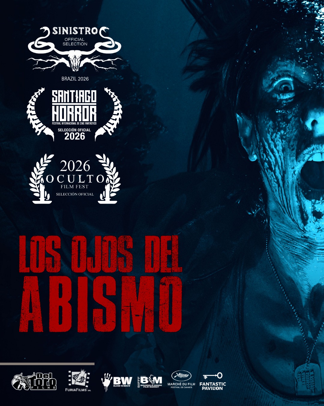 📢¡El barco continúa navegando! 💀@losojosdelabismopelicula es Selección Oficial en @ocultofilmfest México 🔥@santiago_horror_festival Chile 🔥@sinistrofest Brasil 🔥
🎬
En las profundidades del Atlántico Sur, una mujer despierta a bordo de un barco de guerra, sin saber nada sobre sí misma o por qué esta allí. Un grupo de soldados asalta el navío, tienen una misión que cumplir, y ella debe atacar con precisión letal en una lucha desesperada por la supervivencia.
🔥🔥🔥
Una película dirigida por @danieldelavega_cine
Escrita por @saracino.luciano Daniel de la Vega @gonventura73
Protagonizada por @verointile
🔥🔥🔥
#LasMalvinasSonArgentinas
#LosOjosDelAbismo #FuriaFilms #deltorofilms
#FantLatam #EyesOfTheAbyss