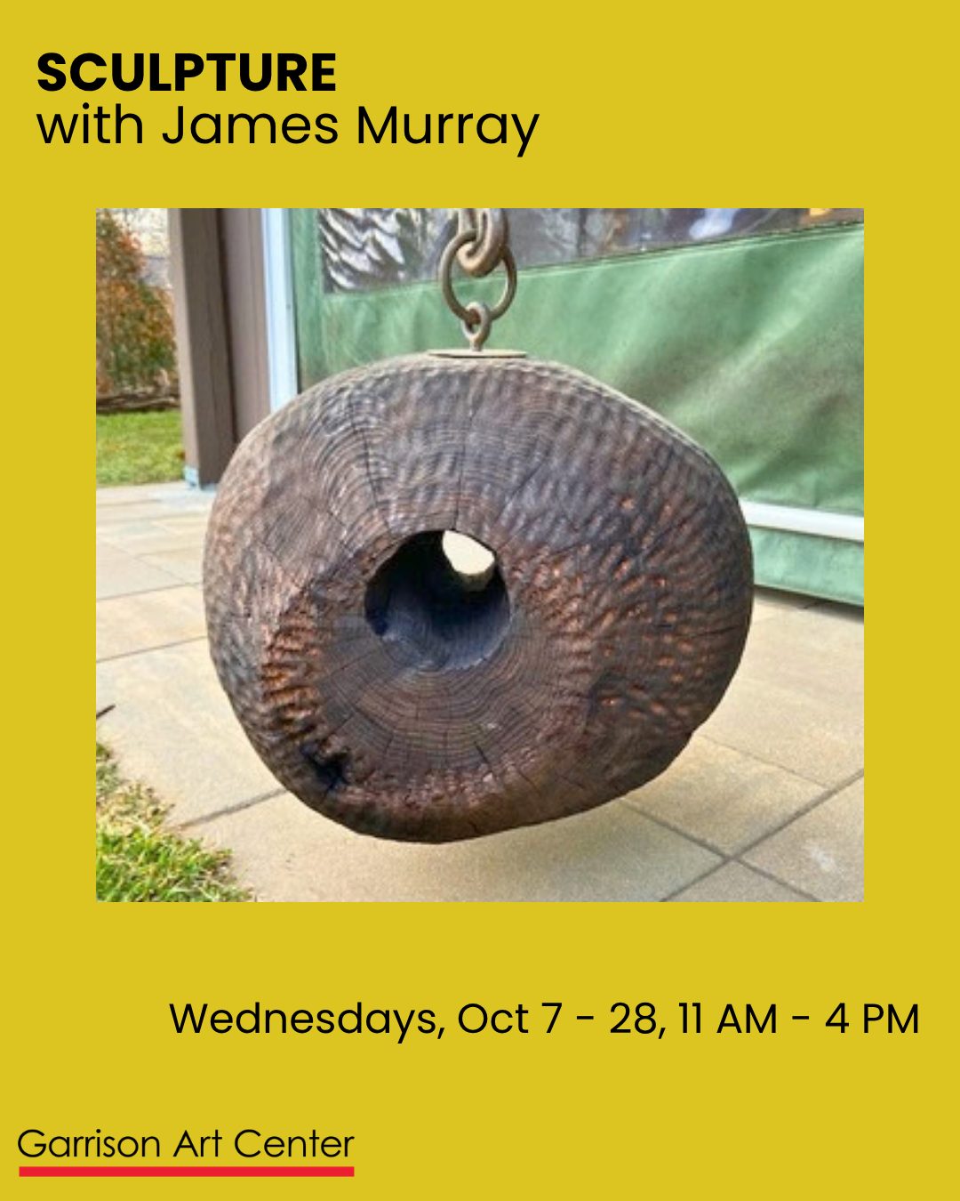 READY TO MAKE SOMETHING?
Try something new in Sculpture with James Murray. Explore wood, stone, metal, and found objects while learning basic woodworking and safe tool use. Bring a project to life or start something new in James Murray’s well-equipped studio.
Register today via the link in our Instagram bio or click here: https://garrison-art-center.coursestorm.com/course/sculpture10
See what’s coming up and find your next class or workshop through the link in our Instagram bio, or register directly at garrison-art-center.coursestorm.com
#GarrisonArtCenter #SculptureClass #Sculpture #HudsonValley #MakeArt #HudsonValleyHappenings #MyHVConnect #ArtintheHudsonValley