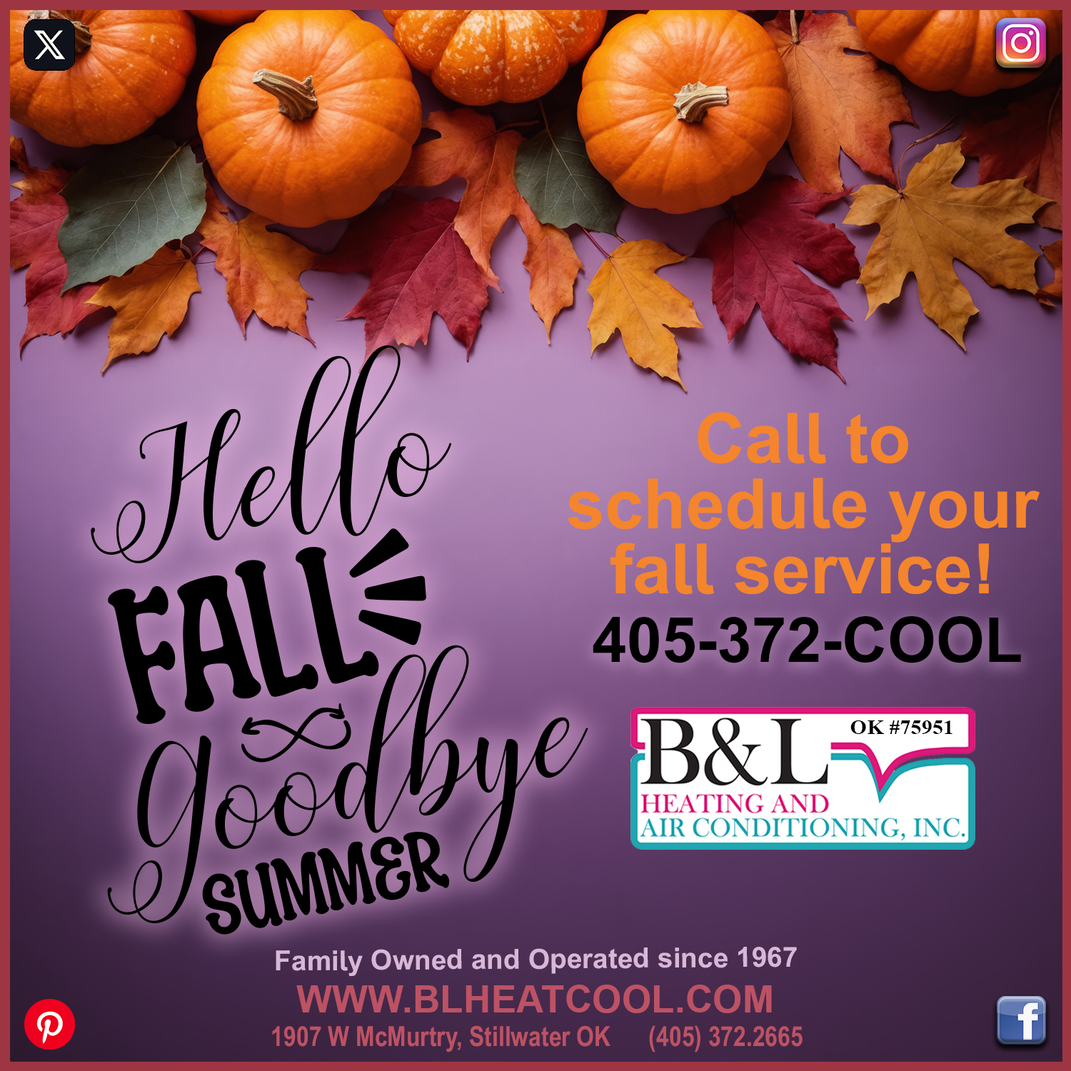 Fall is finally here!