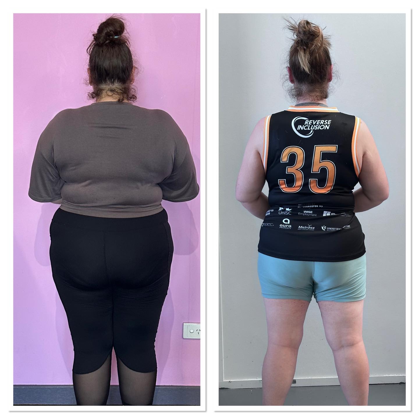 Miss Indy’s latest progress pics 🤩
What an amazing transformation 🥳
-26kg and counting 😍
Congrats hun, you’re doing amazing! 😻