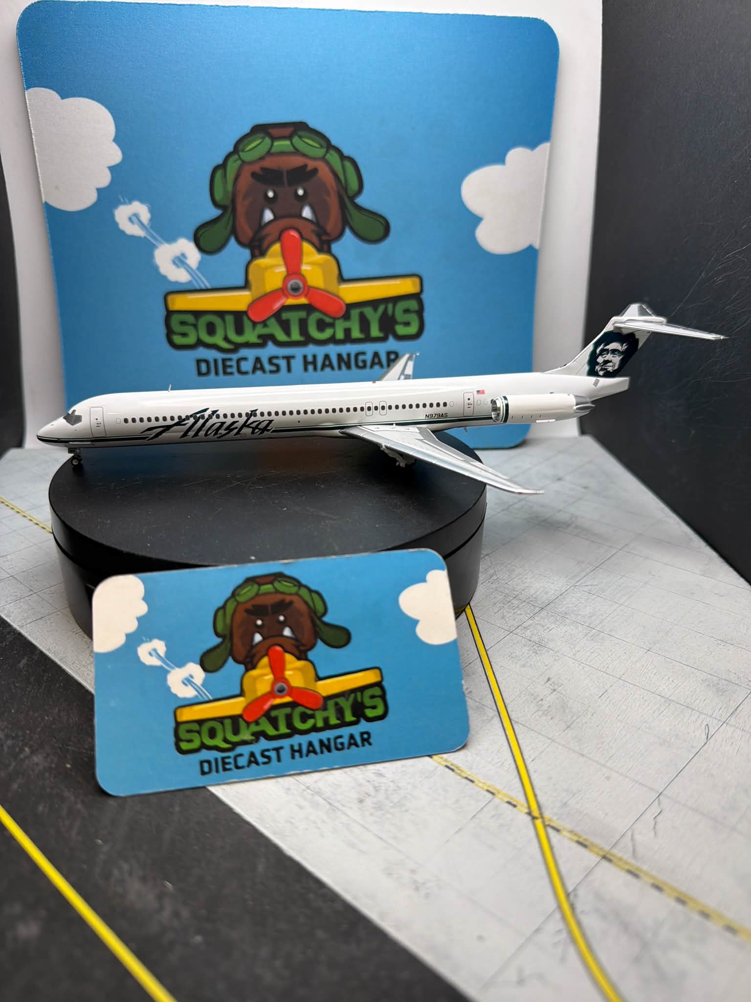 We have finally gotten in the JetX 200 scale Mad Dogs! And they look great. These are game changers for the 200 scale model world. I’m particularly excited about the Alaska models, hence our neck of the woods. Get them while we have them!! And the 737’s are super nice as well. Hope they keep this going! Squatchysdiecasthangar.com