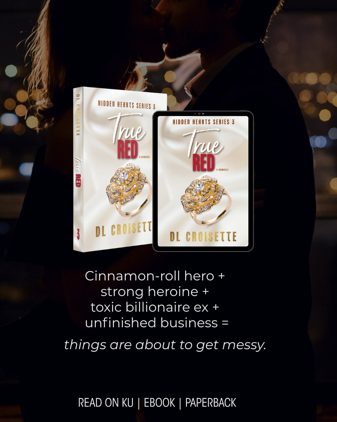They survived the lie. They overcame the truth. Now they fight to hold on to forever. Read True Red on Kindle Unlimited, Ebook, and Paperback.
Ali Stinson now has a life that belongs to her and a future with Sam Harrington. But after her father’s death, she returns to California to find her ex-husband in control of the family company. Then the will delivers one last verdict on her worth.
To save the legacy she loves, Ali must defeat the men who have always decided what she deserves without letting Sam fight the battle for her.
While Jack tightens his grip on everything Ali loves, a woman from Sam’s past returns with the power to reopen his deepest wound. Sam has spent years rescuing everyone but himself. Loving Ali means learning to stand beside her instead of in front of her. Yet with three thousand miles between them, the instincts that once protected them may be the very thing that tears them apart.
To protect their future, Ali and Sam must choose freedom over fear and discover whether true love means saving each other or letting each other become whole.
#romancebooks #romancereaders #readingromance #romancebookstagram
To protect their future, Ali and Sam must choose freedom over fear and discover whether true love means saving each other or letting each other become whole.