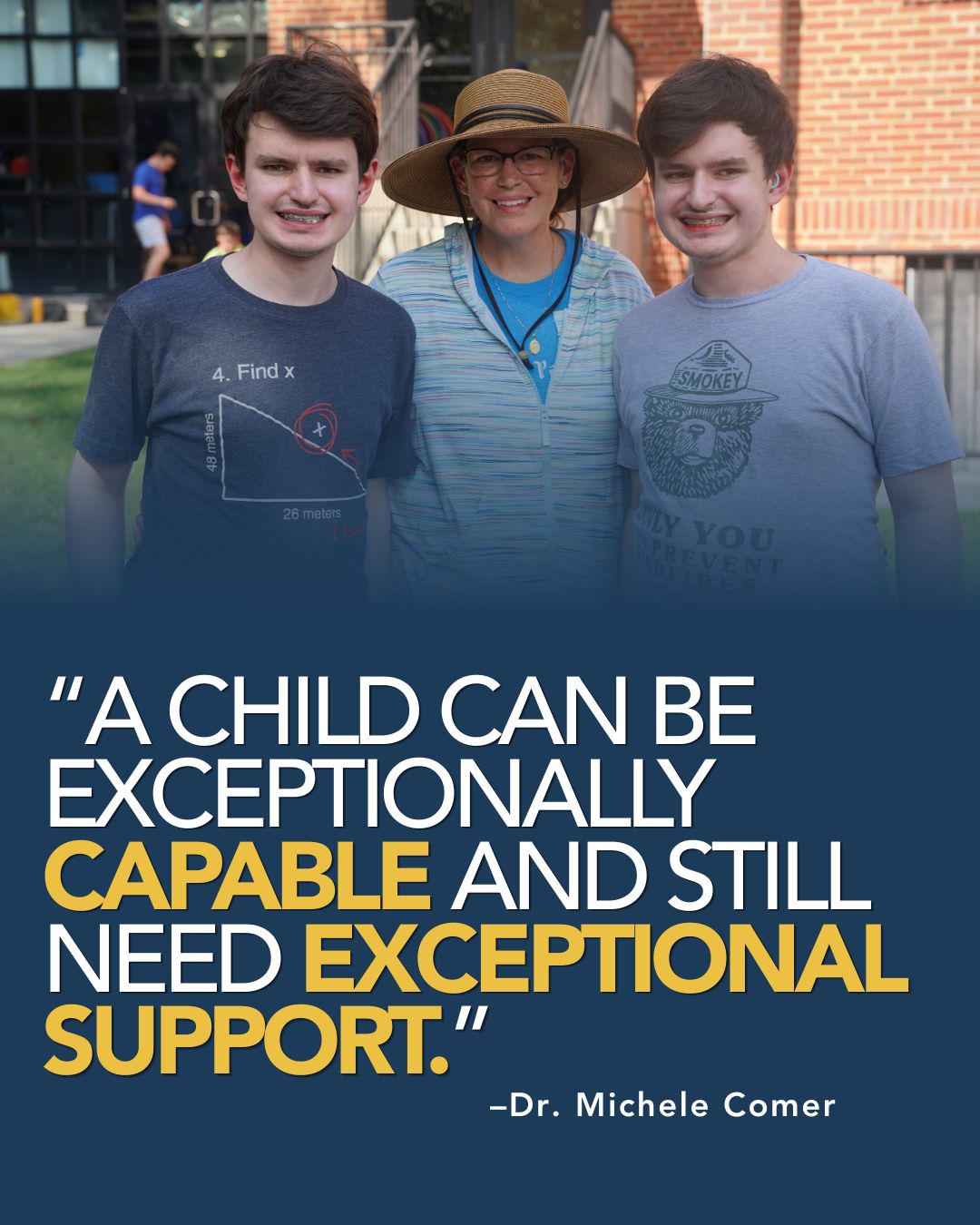 Being gifted doesn’t mean a student doesn’t struggle. 💛
Twice-exceptional (2e) students have unique strengths and challenges that can sometimes be overlooked. In her heartfelt blog, Dr. Michele Comer shares her family’s experience raising gifted, autistic children and the importance of recognizing the whole child.
Because every student deserves to be challenged, supported, and understood.
Read “2E Reality: Gifted and Struggling” to learn more.
🔗 https://www.wyeriverupperschool.org/post/gifted-and-struggling-the-reality-of-twice-exceptional-students