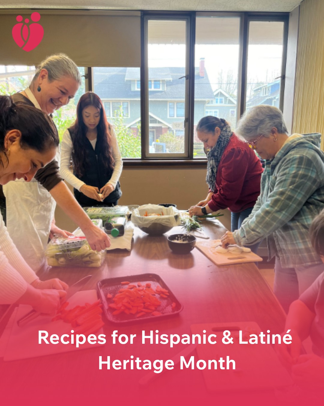 Food is a crucial part of the Hispanic and Latiné community, as it’s one of the ways we show love to each other. To honor Hispanic and Latiné Heritage Month, we're sharing some yummy recipes that Familias staff love and have made with our community in cooking classes.
--
La comida es una parte fundamental de la comunidad hispana y latiné, ya que es una de las formas en que nos demostramos nuestro cariño mutuo. En honor al Mes de la Herencia Hispana y Latiné, compartimos algunas deliciosas recetas que el equipo de Familias ama y ha preparado junto con nuestra comunidad en nuestras clases de cocina.