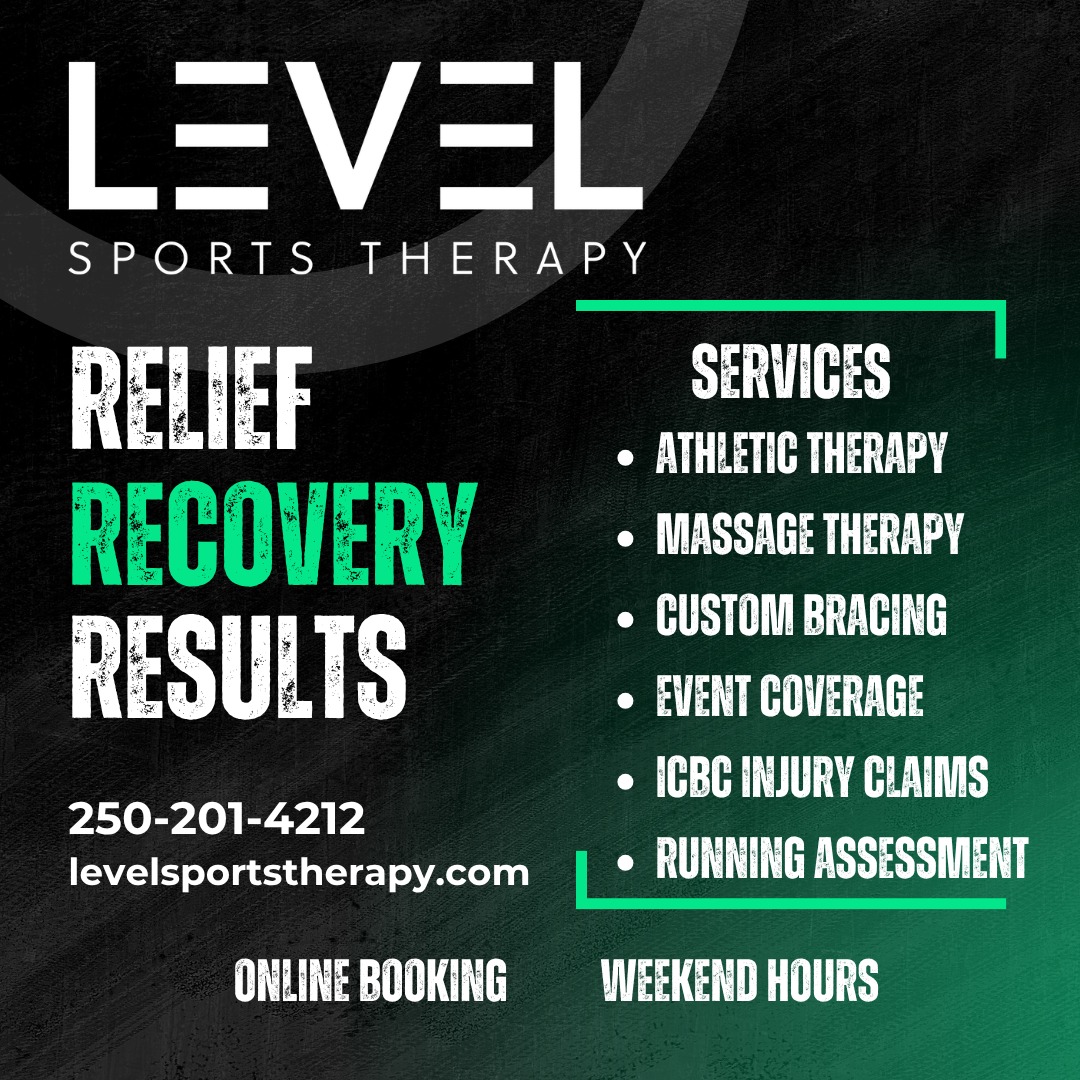 Athletic Therapy is not just for athletes; it's for everyone! Whether you are dealing with some new aches and pains or a long-standing condition we have the therapists that get results. Give us a call at 250-201-4212 or book online at levelsportstherapy.com