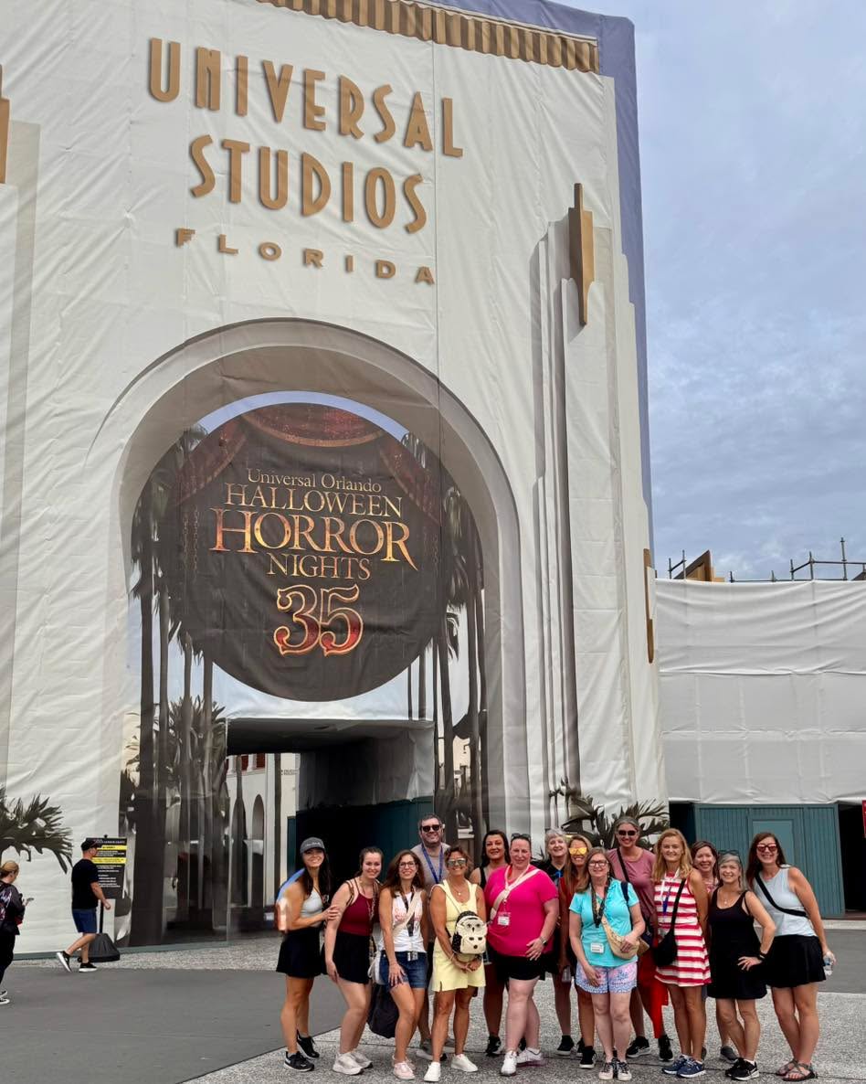 Our team is about to experience Universal’s Unmasking the Horror tour! 😱
It’s going be INSANE to see several Halloween Horror Nights houses with the lights on. 💡
Unique tours like this help us create the ultimate experience for our clients 🙌.
We’ll let you know how it goes! 😬
#fairygodmothertravel #behindthescreams #unmaskingthehorror #universalstudios #halloweenhorrornights #planwithus #universalexperts