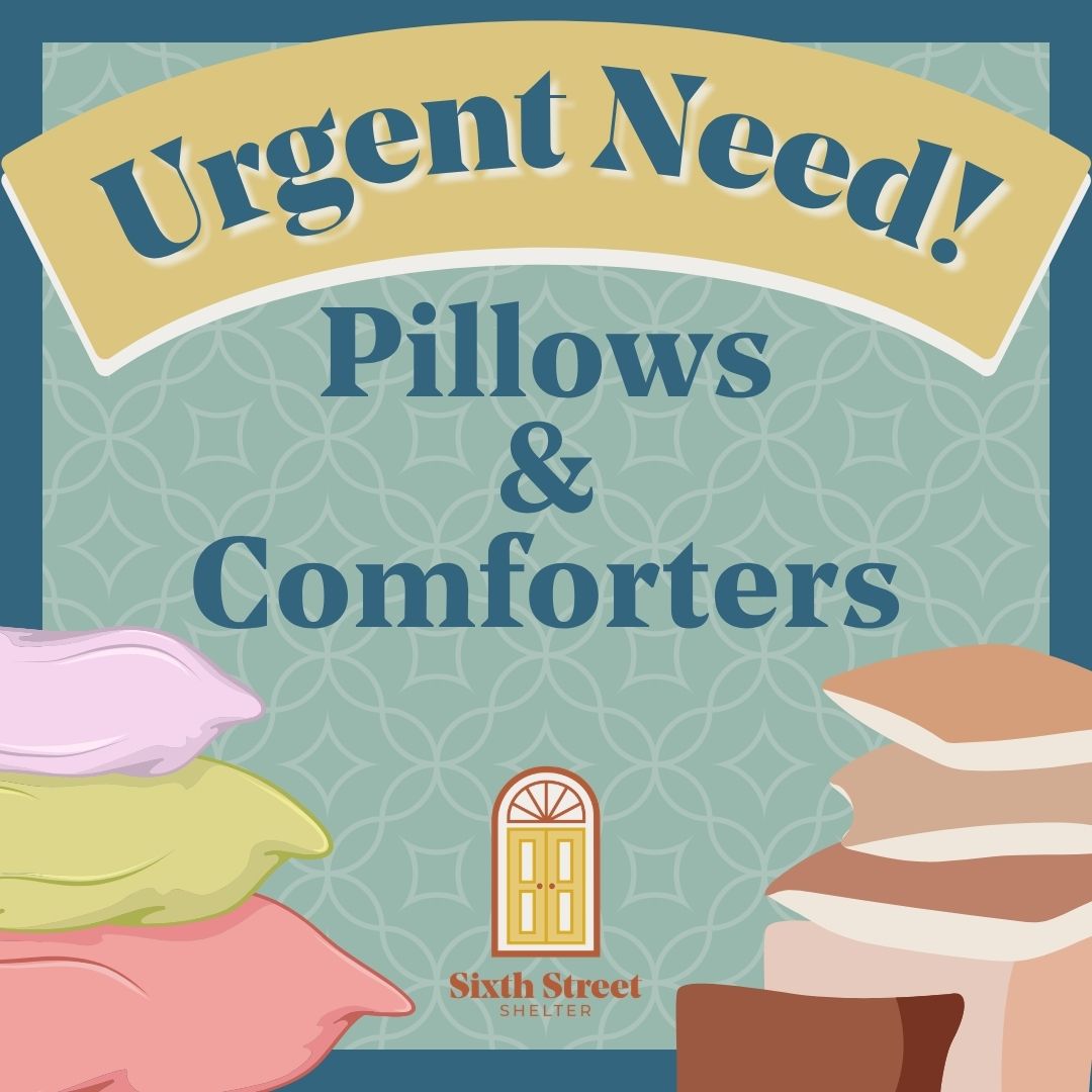 šļø Wish List Wednesday!
The Sixth Street Shelter is currently in need of new pillows and comforters for our guests as we take in new families.
These everyday essentials help create a warm, comfortable space for families as they work toward stable housing. All items must be new.
Learn more about donating at: https://www.sixthstreetshelter.org/donate-supplies
#SixthStreetShelter #CommunityActionLV #AllentownPA #LehighValley #WishListWednesday #ThankYou