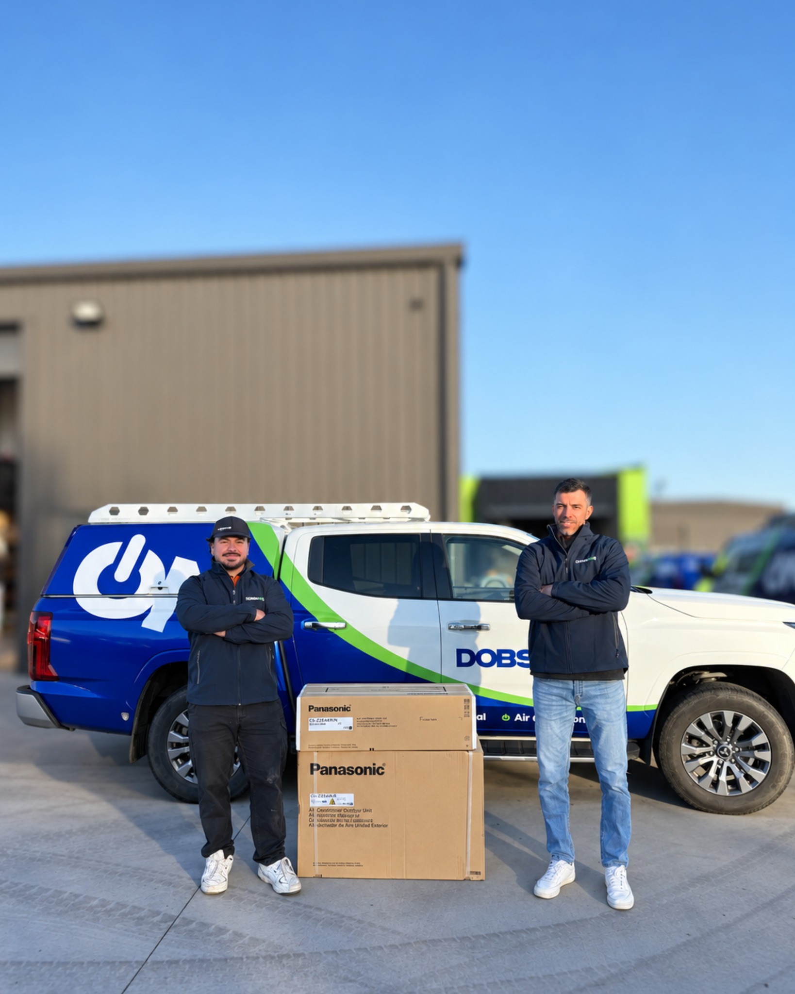 Fresh new jackets for the AC team, repping @panasonic_nz
We’ve worked alongside Panasonic for decades, supplying and installing their heat pumps and air conditioning systems across the Bay.
It’s a brand our team knows well and trusts to keep our customers warm in winter and cool in summer.
#Dobsons #panasonicheatingandcooling #airconditioning #HeatPumps #bayofplentynz