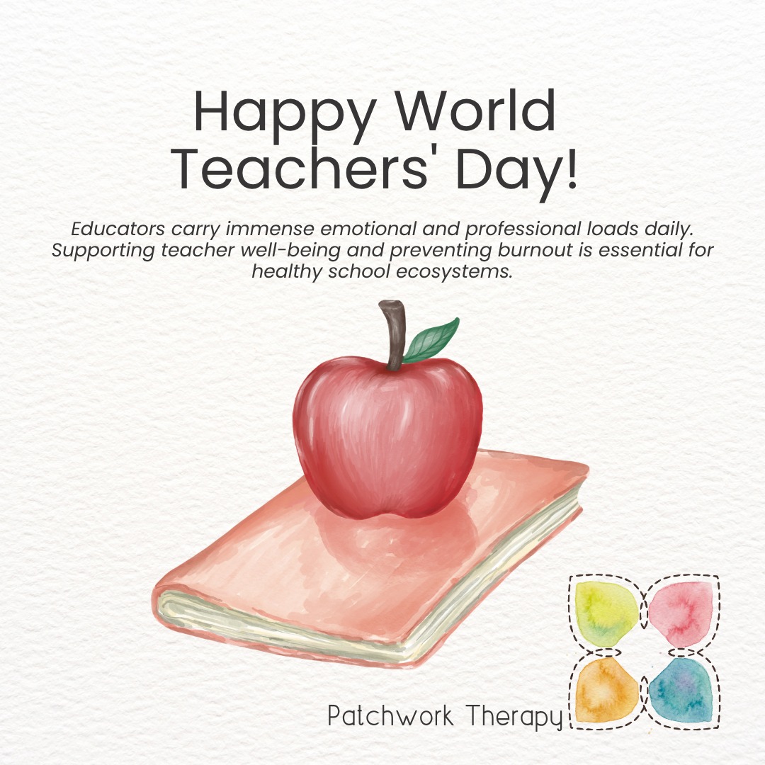 Happy World Teachers' Day!
Educators carry immense emotional and professional loads daily.
Supporting teacher well-being and preventing burnout is essential for healthy school ecosystems.
#WorldTeachersDay #EducatorWellness #BurnoutPrevention #SchoolPsychology #SupportTeachers