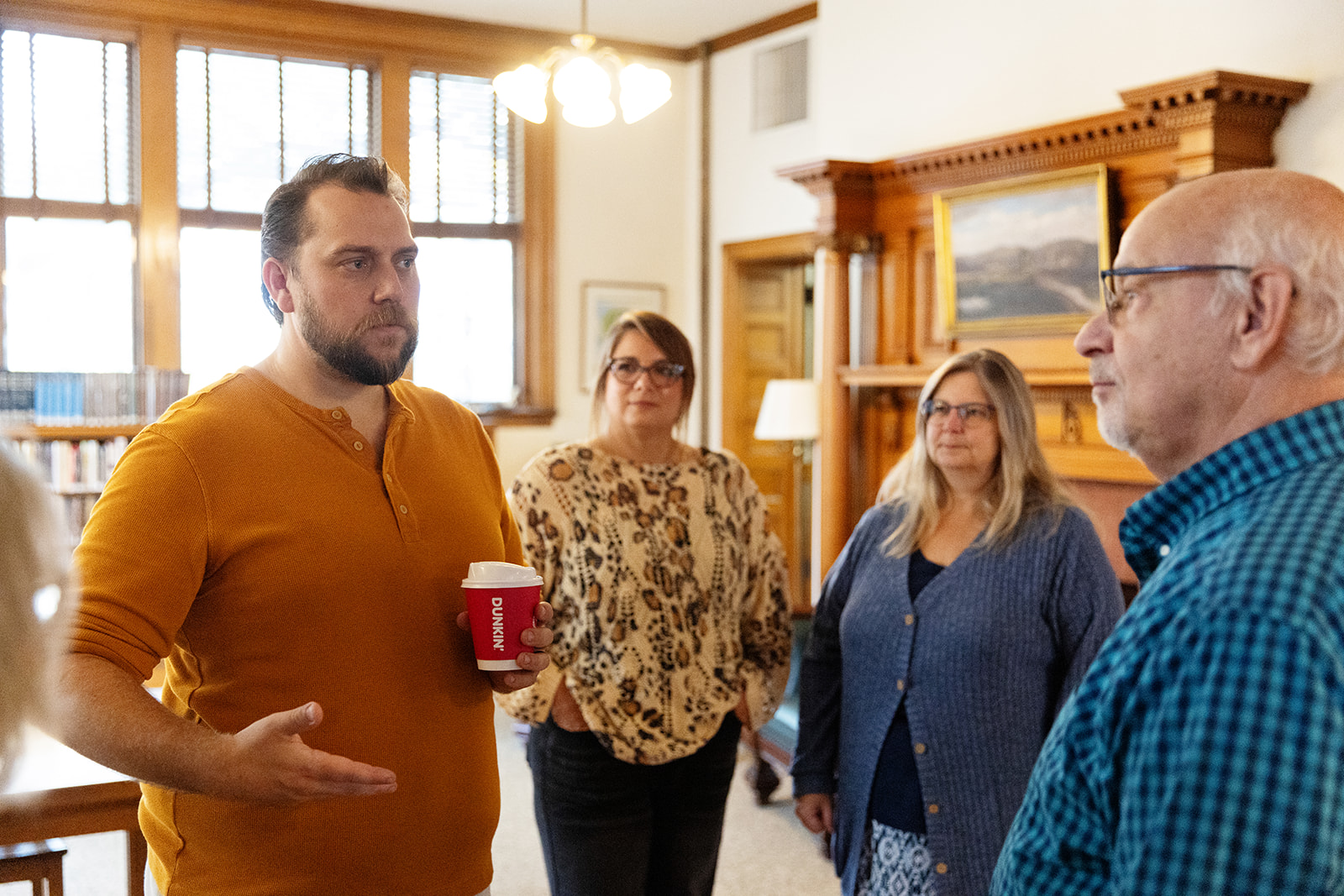 A warm Barre welcome to Patrick Cushing, our new City Manager!
Thank you to everyone who stopped by Friday’s Meet & Greet at the Aldrich Public Library to introduce themselves and connect. Also, welcome Alberta Miller, Executive Office Manager for the City of Barre!
📸 @shannonalexanderphotographyvt