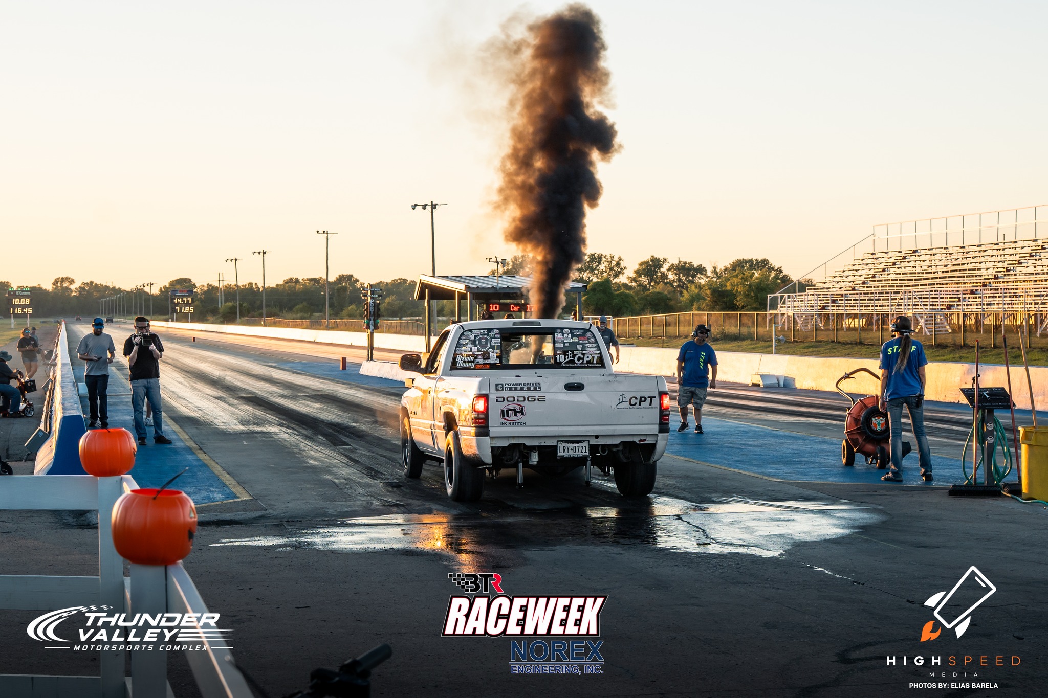 Check out some of the action during Day 2 of Brian Tooley Racing Race Week 2.0 Presented by Norex Engineering!
Racers are making it happen at Thunder Valley Raceway Park Noble, Oklahoma, and they're still packing the staging lanes! Scroll through the gallery to see these trucks and cars lay down heavy passes.