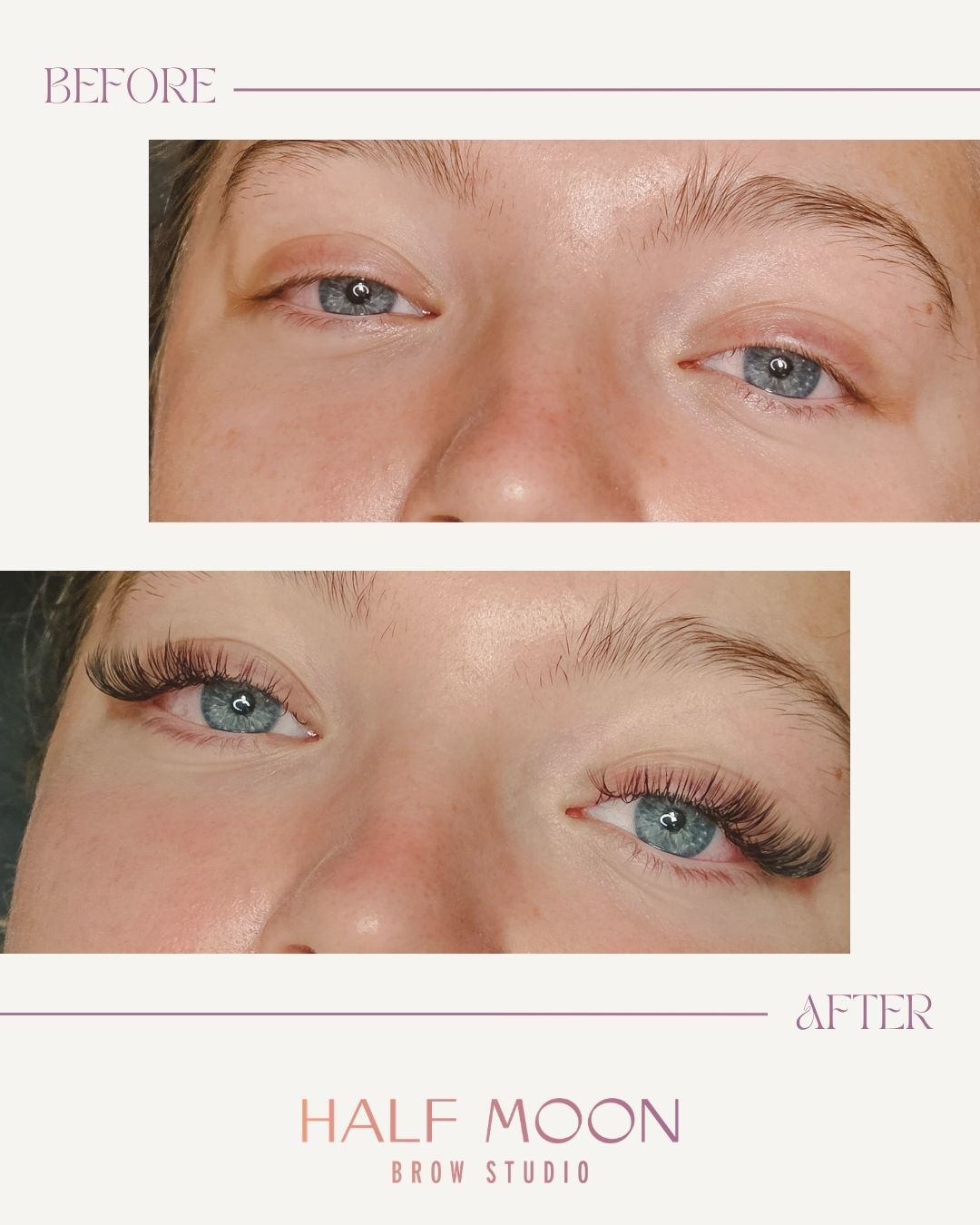 Before → After by Caity! 😍 What a stunning transformation!
#SupportLocalIndy #IndyWomen #IndianapolisBeauty #HalfMoonBrow #indylashes #LashExtensions #lashextension #IndySmallBusiness #NaturalBeauty #indyselfcare #LashAndBrow