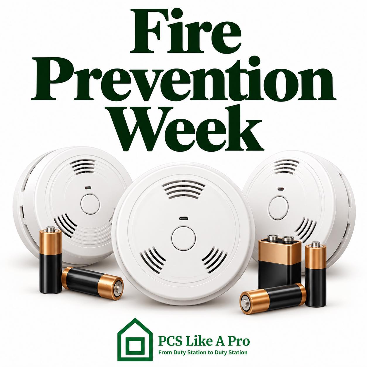 If you recently moved into a new home this year, it’s always a good idea to change out the batteries of the smoke alarms, and carbon monoxide detectors.
While they are often in the move out checklist, they don’t always get done. As we are in fire prevention week, now is the great time to make sure everything has new batteries!
#pcslikeapro #thepcspro #moving #fireprvention