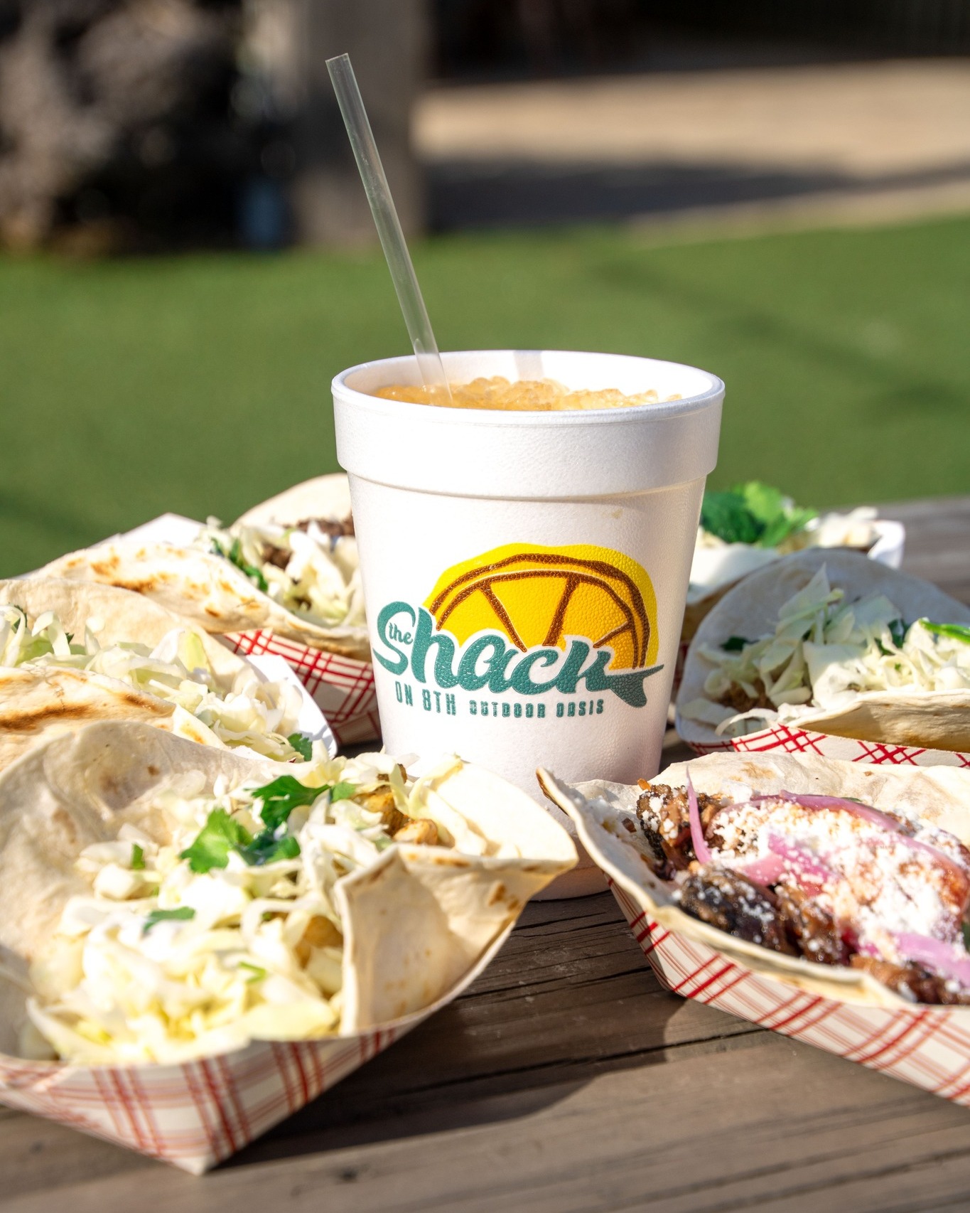 A little chill in the air, a little heat from the fire pits, and $3 tacos. That’s our kind of fall Tuesday. 🍂🔥🌮
It’s National Taco Day, so come hang with us at The Shack! From 4PM to close, enjoy $3 tacos with your choice of:
🌮 Pork
🌮 Chicken
🌮 Cuban Beef
🌮 Black Bean
Grab your taco buddies and your favorite hoodie. We’ll see you soon! 🍊