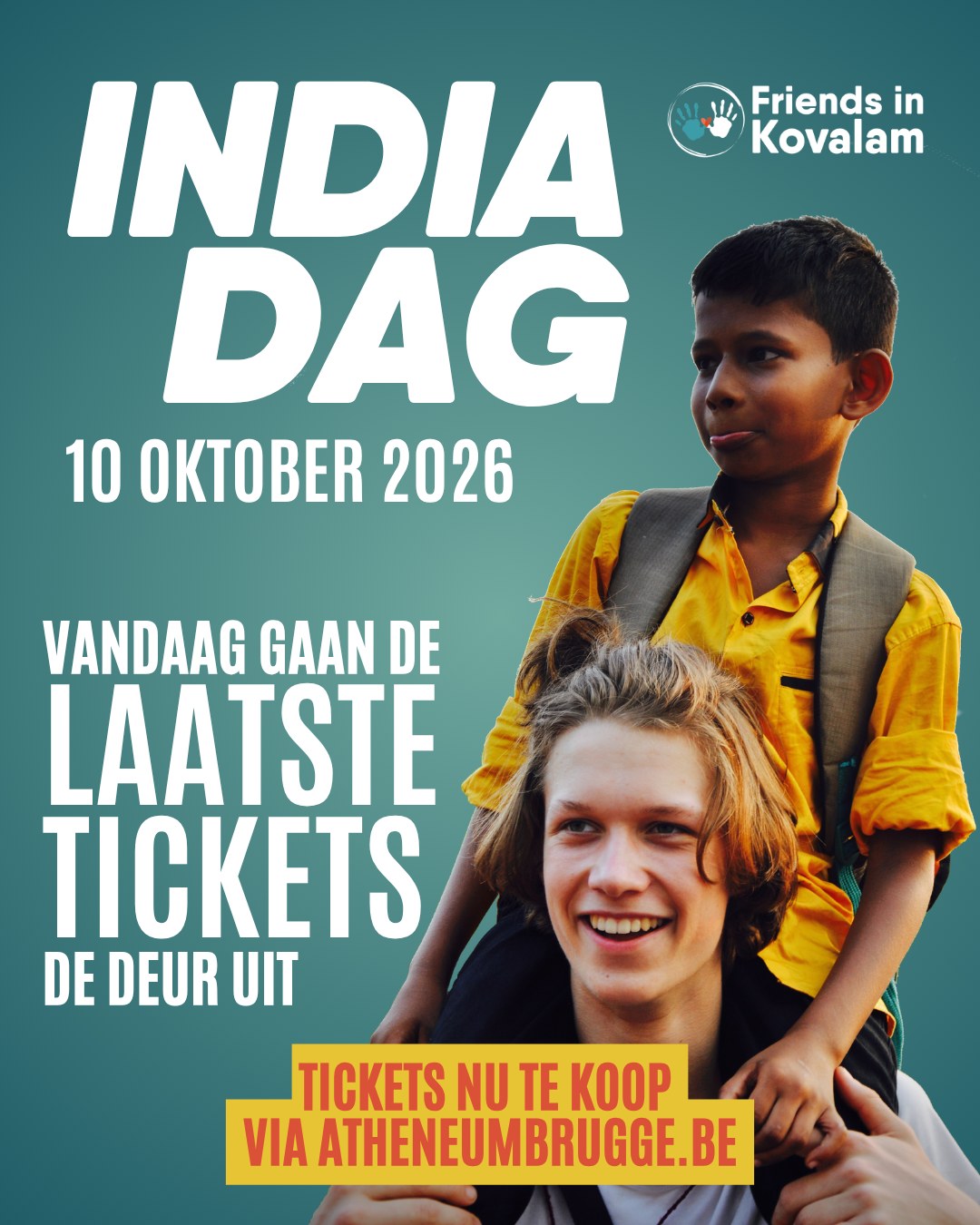 🇮🇳 Indiadag 10/10! Vandaag is de laatste dag om kaarten te kopen voor de Indische maaltijd. Voor de Keraladans en de yogasessie kan je wel nog kaarten krijgen tot 10/10. Wees niet te laat!
-
#friendsinkovalam #SISP #ikbeneenatheneeër #samenlerensamenleven #goeddoel