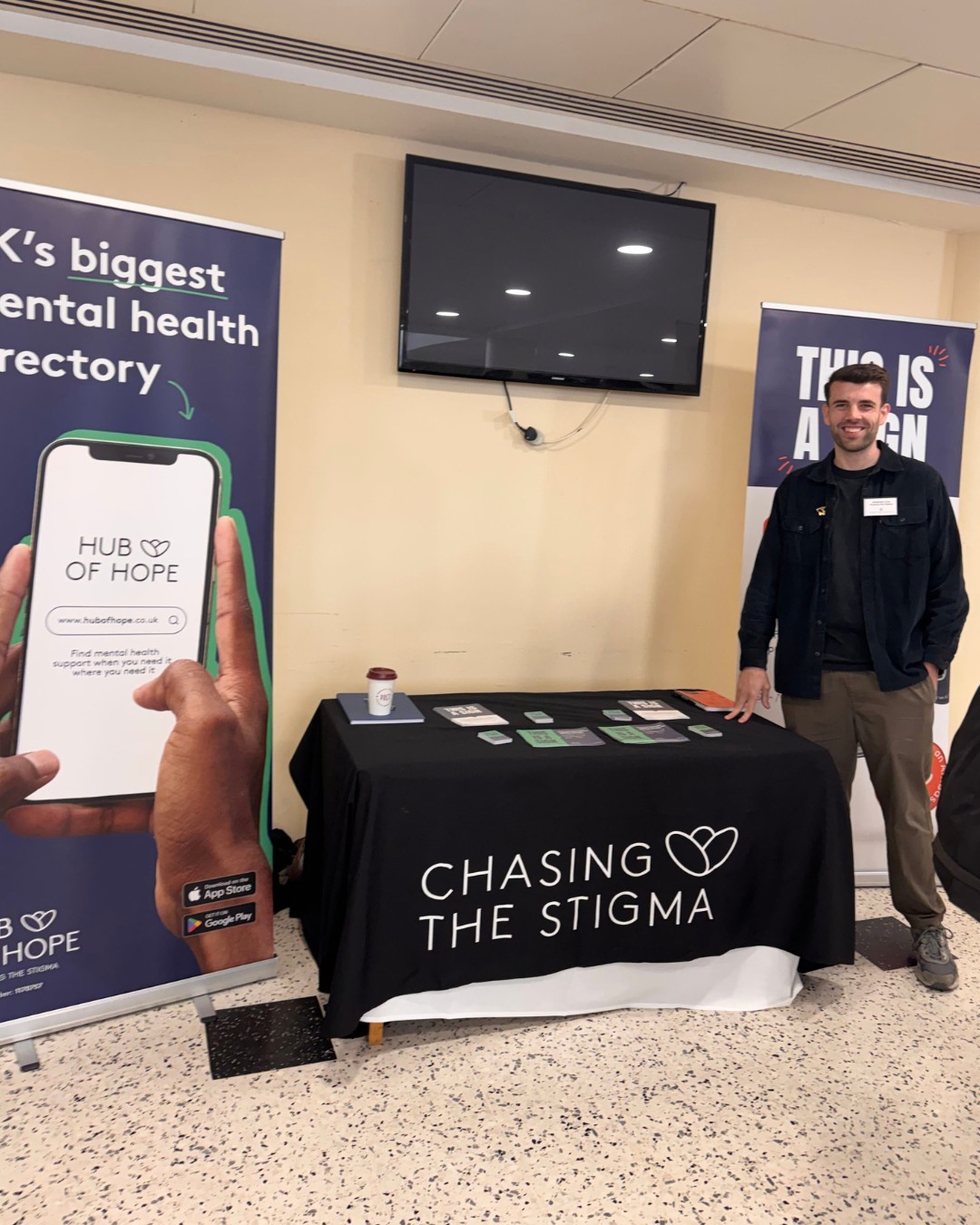 A great day at the Sporting Chance Summit! 💙
Last week, our Partnerships team had the chance to connect with people across the sports sector, from player care teams to mental health professionals, and talk about how we can make finding the right support easier.
We also shared how the Hub of Hope can provide clear, accessible pathways to mental health support for athletes, staff and grassroots communities across the UK.
It was brilliant to make new connections and explore how we can work together to support better mental health across sport. We’re looking forward to seeing where these conversations lead! 🙌
Thanks for having us @sportingchanceclinic!