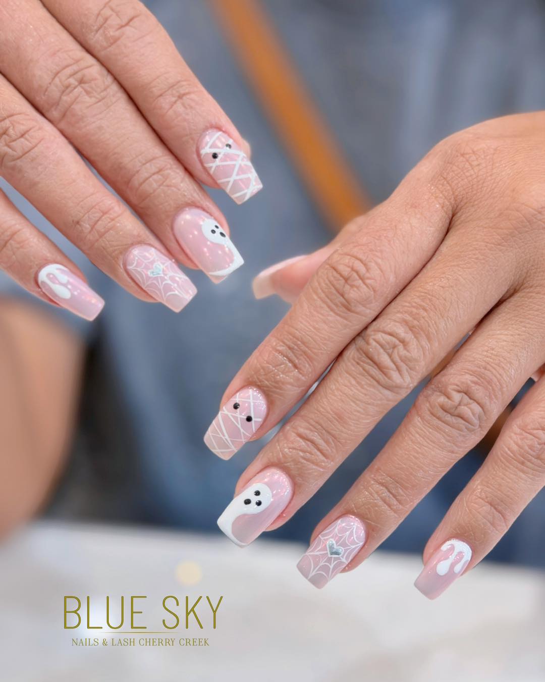 Halloween Nails👻
👉Get our app to join our loyalty program and book with us anytime, anywhere!
https://apps.apple.com/us/app/blue-sky-nails-lash/id1514681074
☎️ 303-377-6968
📍Our Location is, 4260 E Alameda Ave, Glendale, CO 80246
🌐instagram.com/blueskynailslash_cherrycreek
🌐Our Website: blueskynailscherrycreek.com
#blueskynailslashcherrycreek #nailsaloncherrycreek #nailsalonnearme #nailart #beautysalonnearme #manicurepedicure #gelnailsils #eyelashesextensions