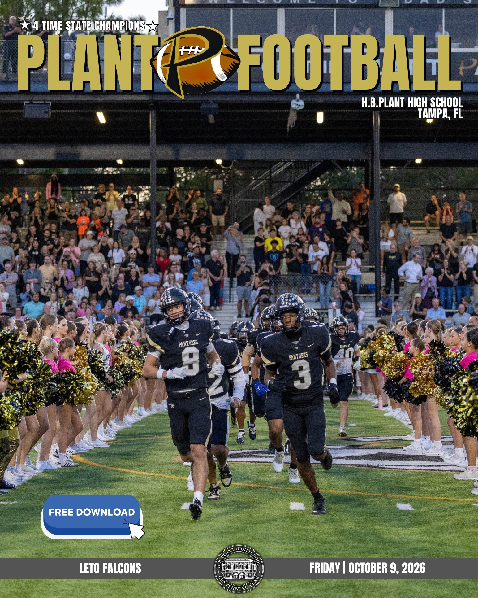 Get ready for game day! Download our free digital program for rosters, schedule, team photos, game stats & more!
🔗 https://simplebooklet.com/plantfootball
#plantfootball #11as1