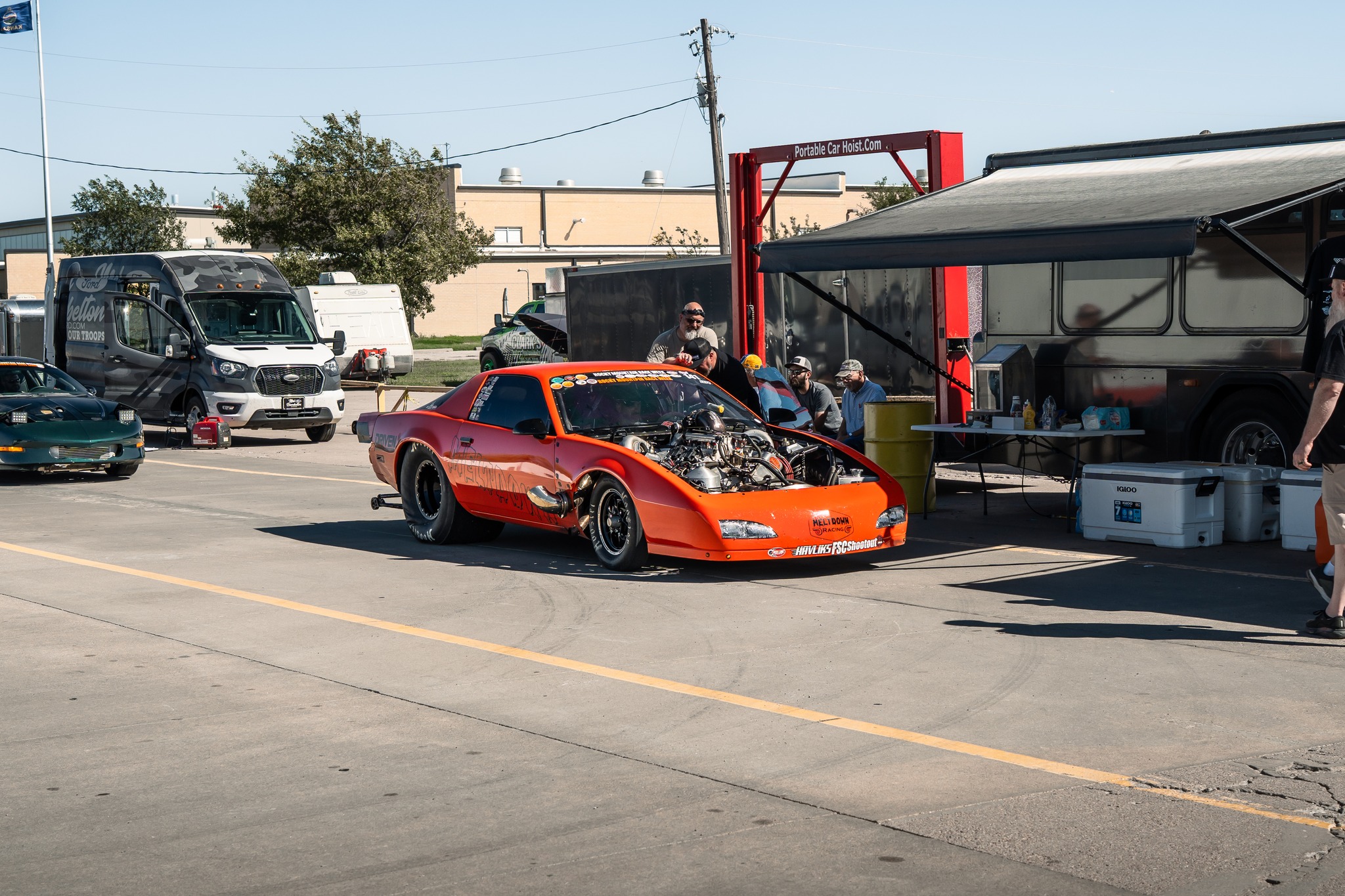 Drivers are "breaking the beams" and completing the week for the week at the struggle bus here at Srca Dragstrip!
The drivers meeting is complete, chips are drawn, and weβre getting ready to run the bracket race and send the baddest street cars on earth down the track for the Final Day Shootout!
#rockymountainraceweek #rmrw #srcadragstrip #briantooleyracing #norexengineering