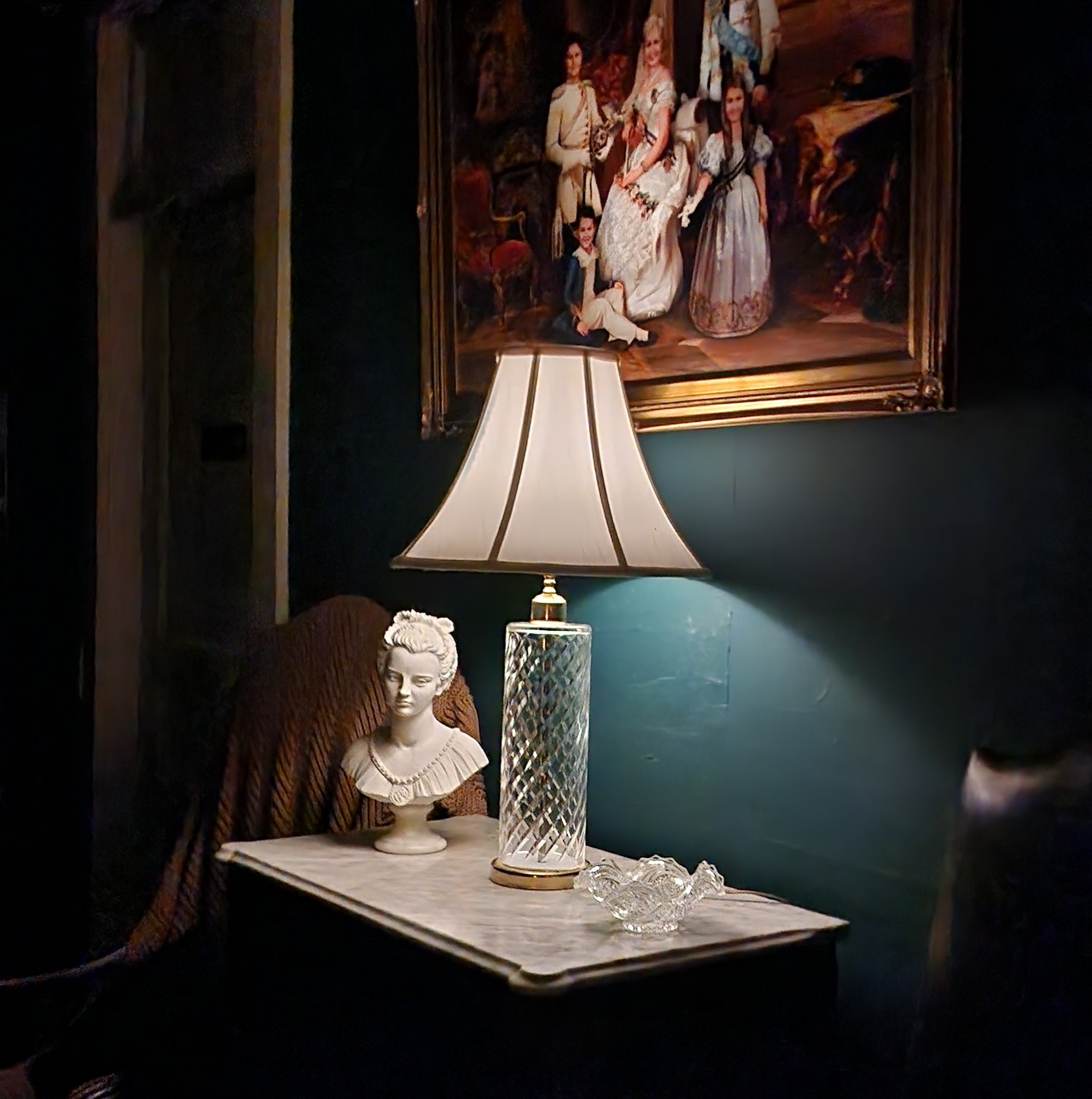 The dark depths of the haunted Thomas House Hotel.
Have you stayed here with us?