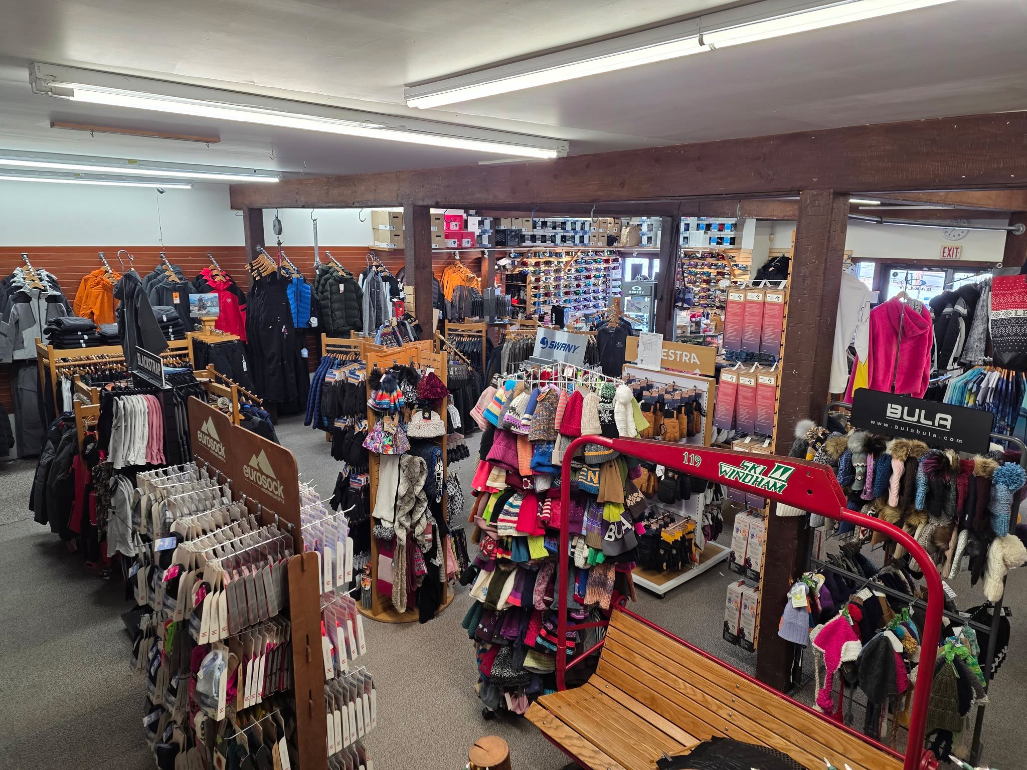 Your fall shopping is waiting for you on the corner of South Street and State Route 296, Windham.