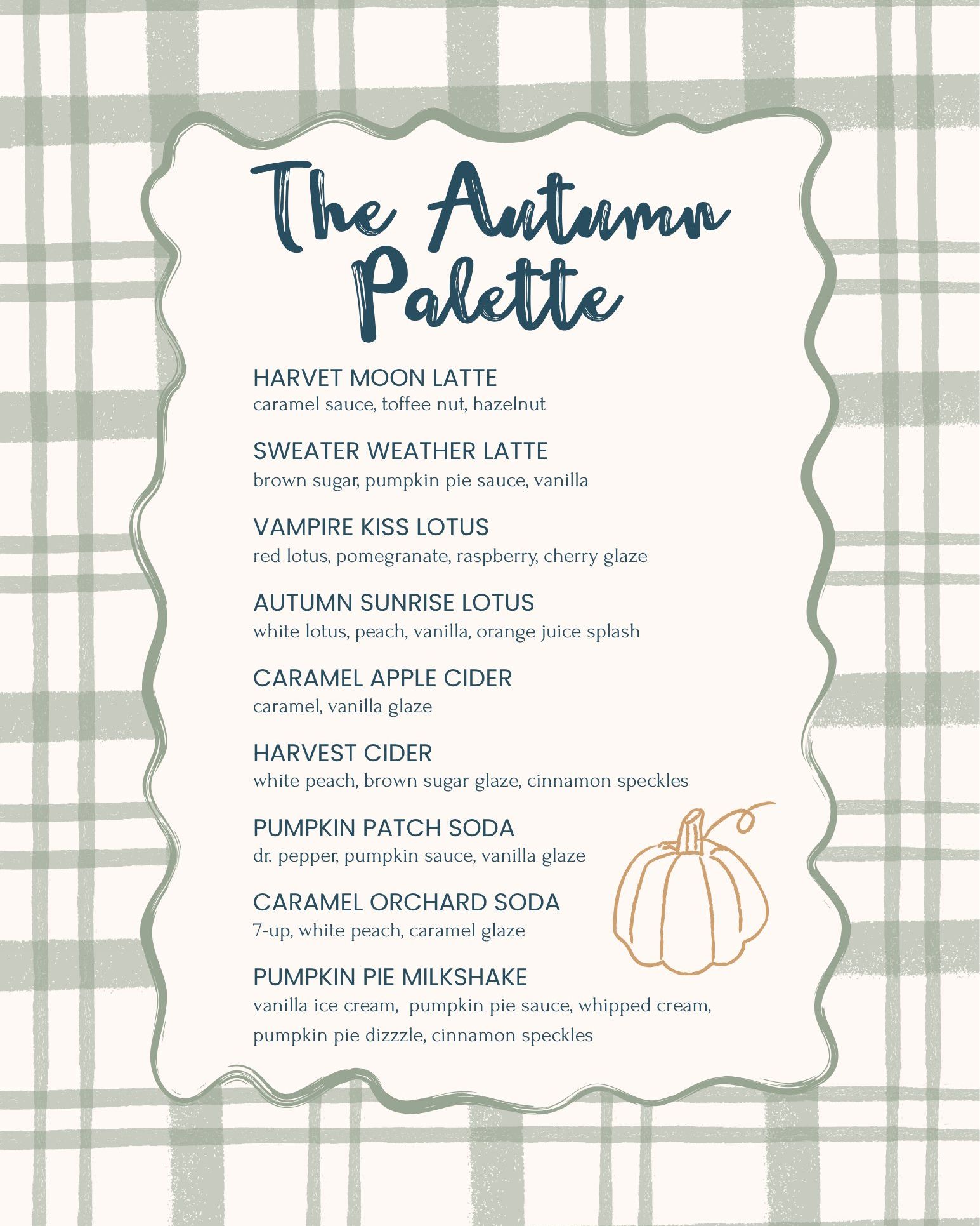 Fall flavors have arrived at The Palette Bar! 🍂☕️
From cozy lattes and sweet ciders to festive sodas and milkshakes, our Autumn Palette menu has a little something for everyone!
Stop by Inspirations Ninth Street and sip on something seasonal! 🍁
#WenatcheeWA #WenatcheeValley #FallDrinks #CoffeeLovers #SupportLocal