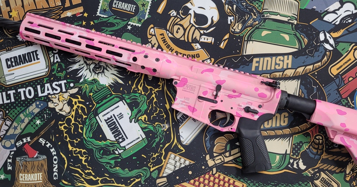 #cerakote #multicam #camo #ar #custompaint