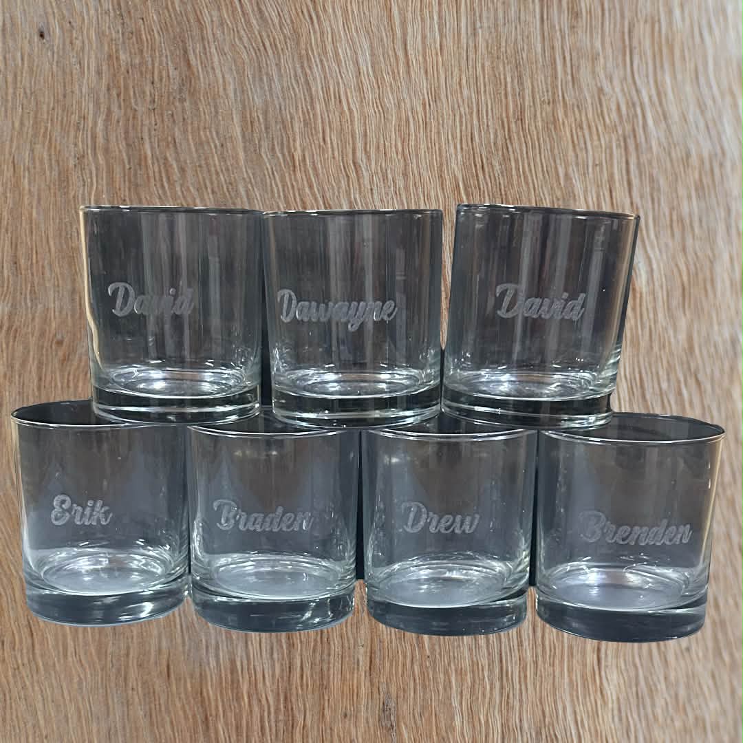 Some wedding gifts for the bridal party.