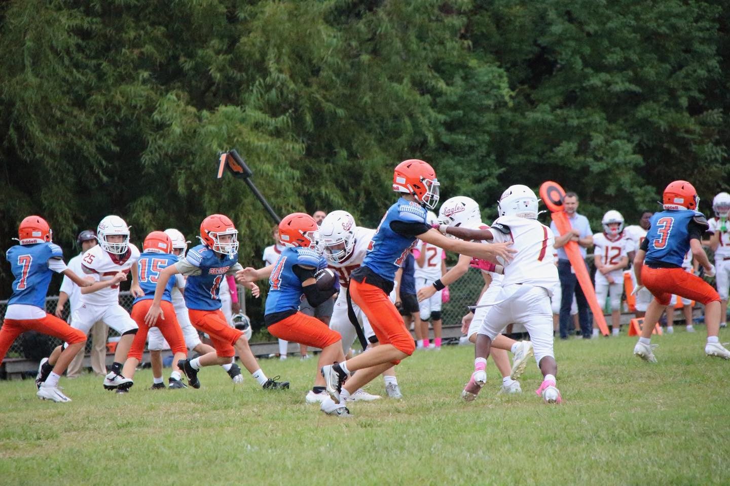 Check out our very own Gators on a Friday Night playing football! π π π