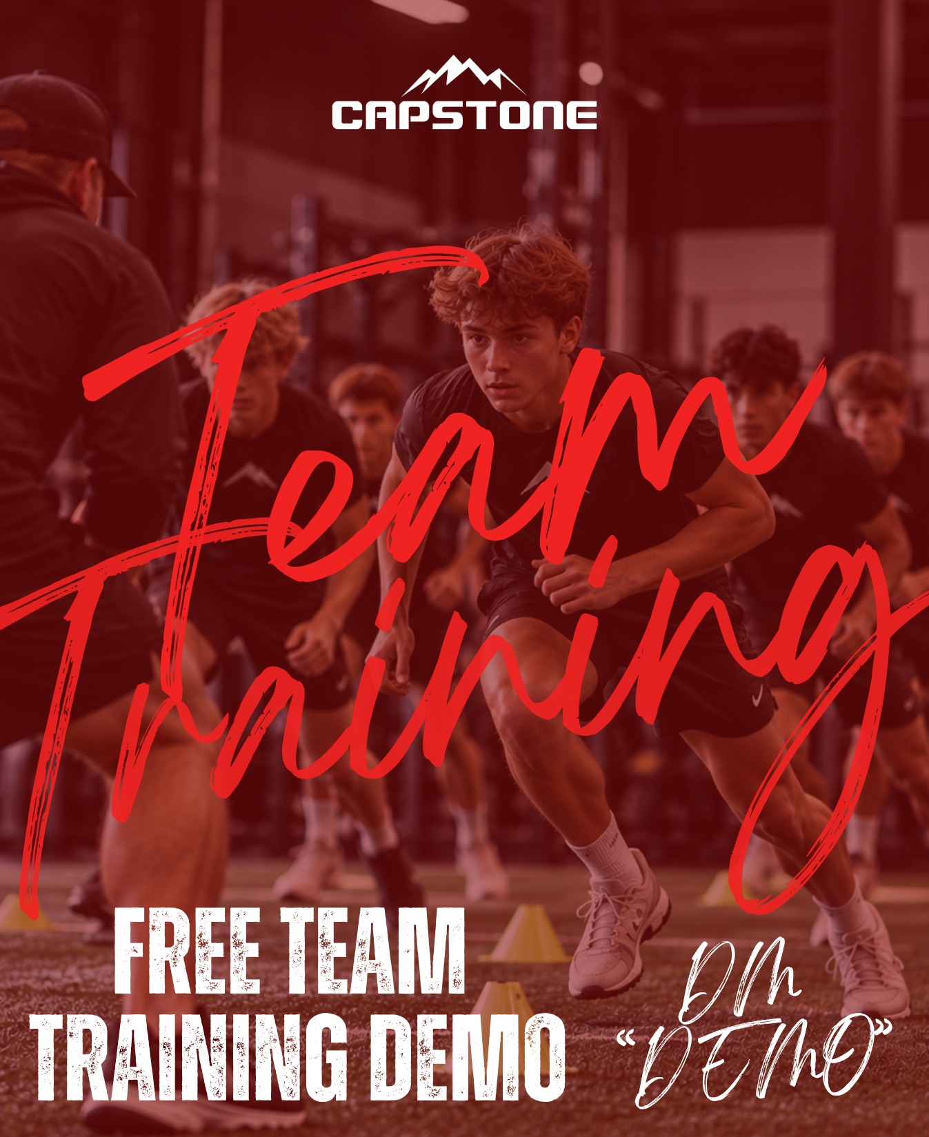 Coaches: want to see what your team looks like with Capstone coaching? Book a FREE Team Training Demo. All sports welcome.
Speed. Agility. Power. Strength. Train together. Build better athletes.
DM "DEMO" to book your team.
#CapstonePerformance #TeamTraining #FreeDemo #CoachesCorner #AllSportsWelcome