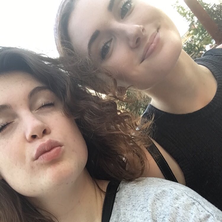 Last night I tried to bake a snicker doodle cake.... it didn't turn out well, but she still attempted to the eat the burnt crumbs out of the pan with me @katemcoryell