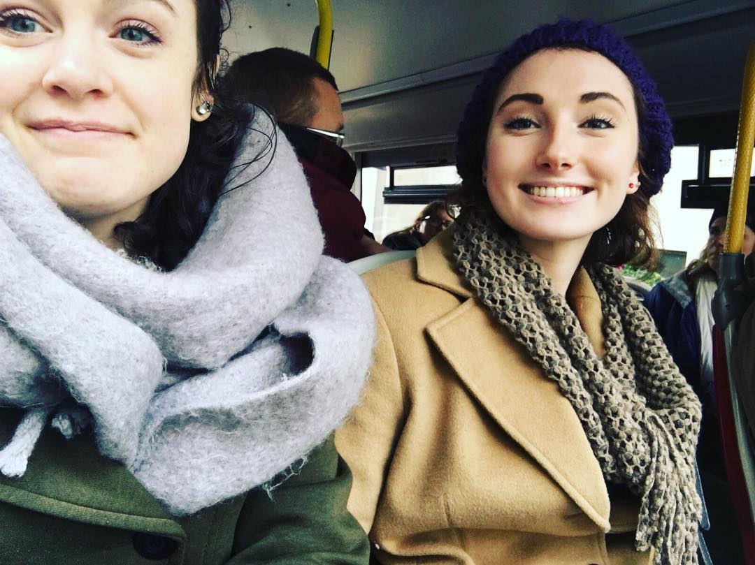 This girl and I are attached to the hip on this whip trip because no one wants to be a tourist alone @katemcoryell