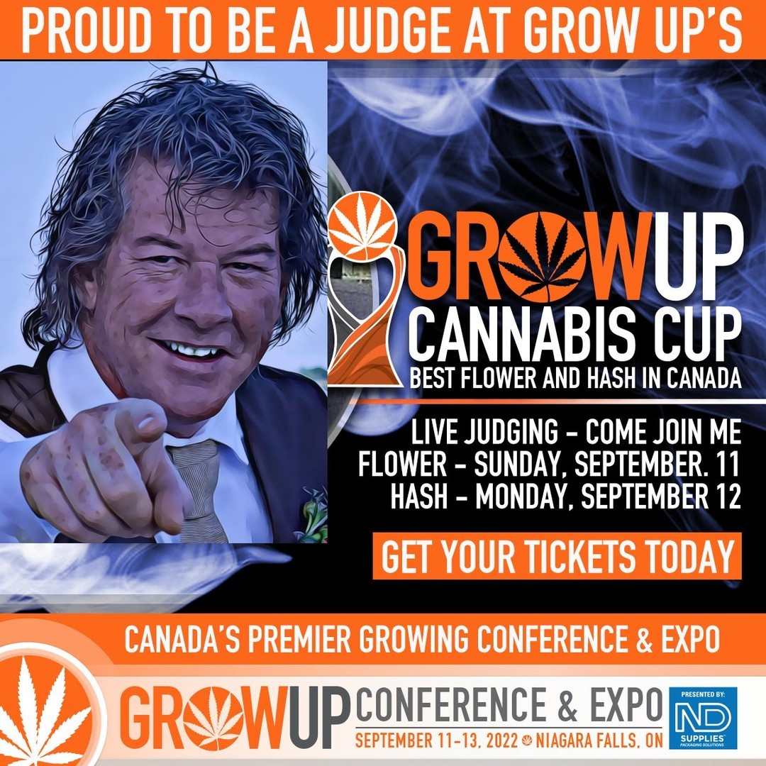 I'm excited to be judging Grow Up's 1st Canna Cup, Best Flower & Hash in Niagara Falls LIVE Sept 11 & 12. 💨 🌿 💨
Details: https://growupconference.com/niagara-falls/cannabis-cup/
Live judging in the #consumptionlounge with winners 🏆 being announced at the #GrowUpIndustryAwards Monday night Sept 12th, @ 5pm. Looking forward to seeing you there @growupconference
✌️ Willy
#wackywillys #solventless #cannacup #extractionequipment #bestflower #
