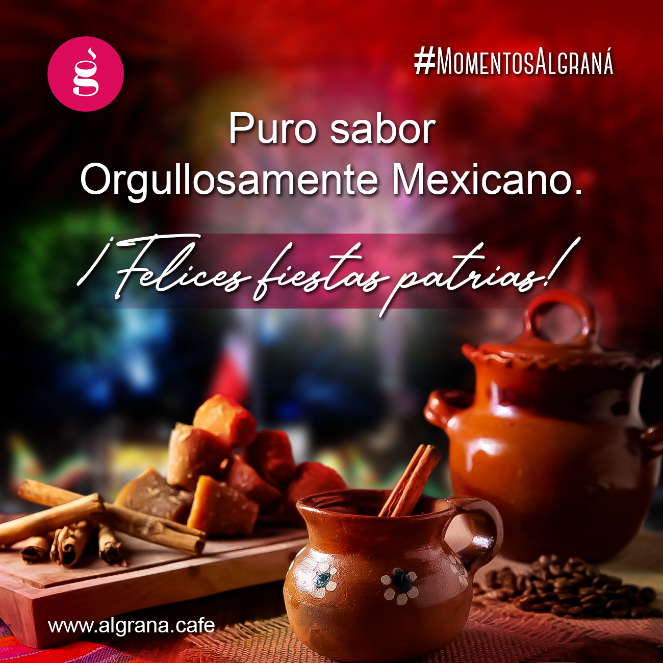 Orgullosos de nuestras raices, de nuestos campos y del puro 🇲🇽 sabor mexicano.
¡Viva México #CoffeLovers! ☕
#cafédecalidad #fiestaspatrias #méxico #festividades #cafédeolla