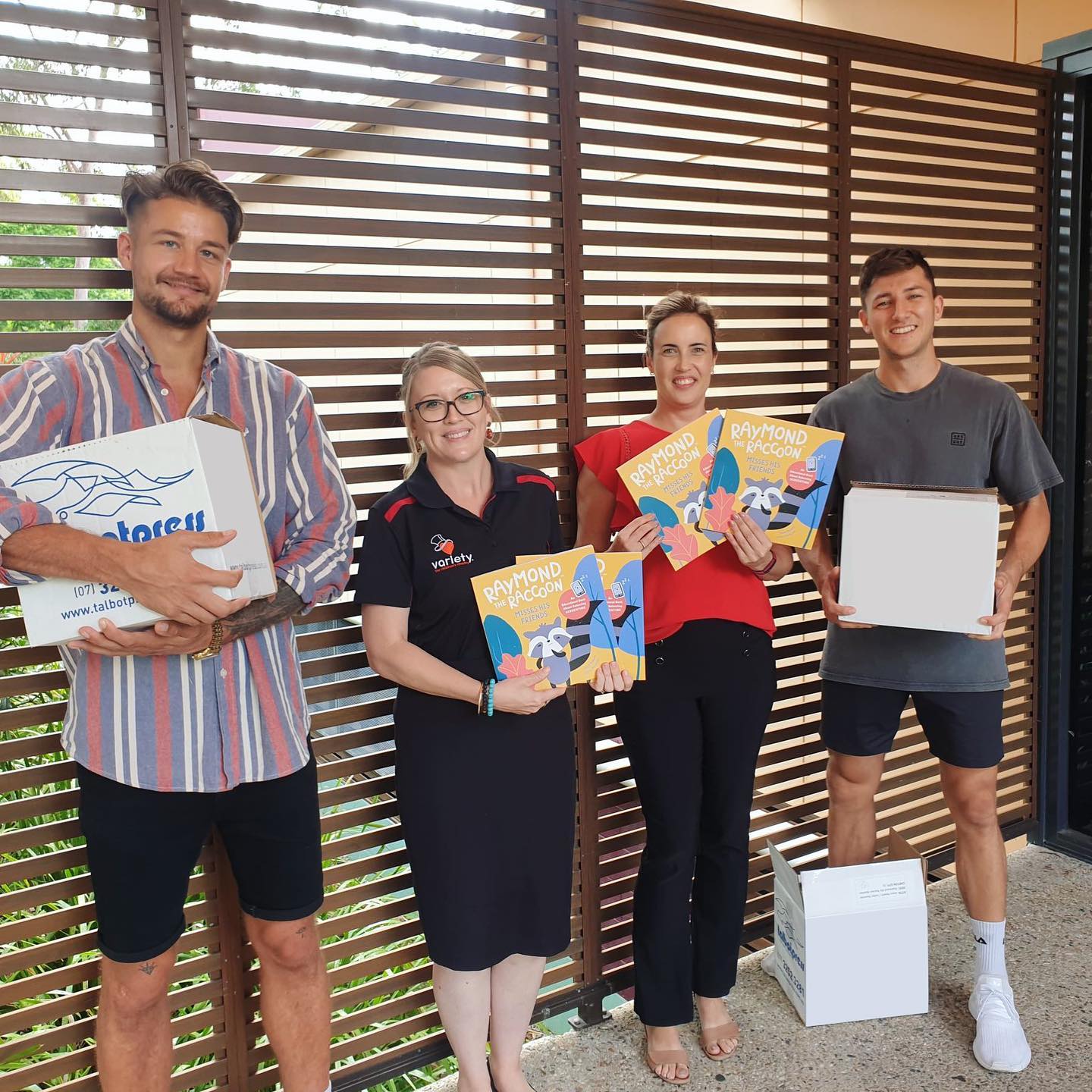 When we first started this project, we wanted to make sure we made our book accessible to Australian children from all walks of life. To achieve this, we have partnered with several children’s charities. Yesterday we donated 120 copies of our book to Variety - the Children's Charity of Queensland. They will be giving our book to children with intellectual and physical disabilities from across QLD as part of their Activate Inclusion Sports Day program. We are also super excited to be attending on the day! Thank you to Melissa and Kelly for having us on board.
#sportsday #charity #inclusion #community #screentime