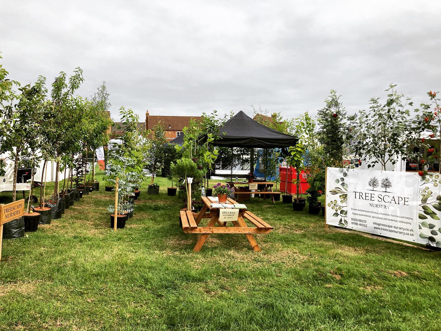 First show of 2021 underway! Come find Treescape at Heckington Show 🌳 🌲 🌳