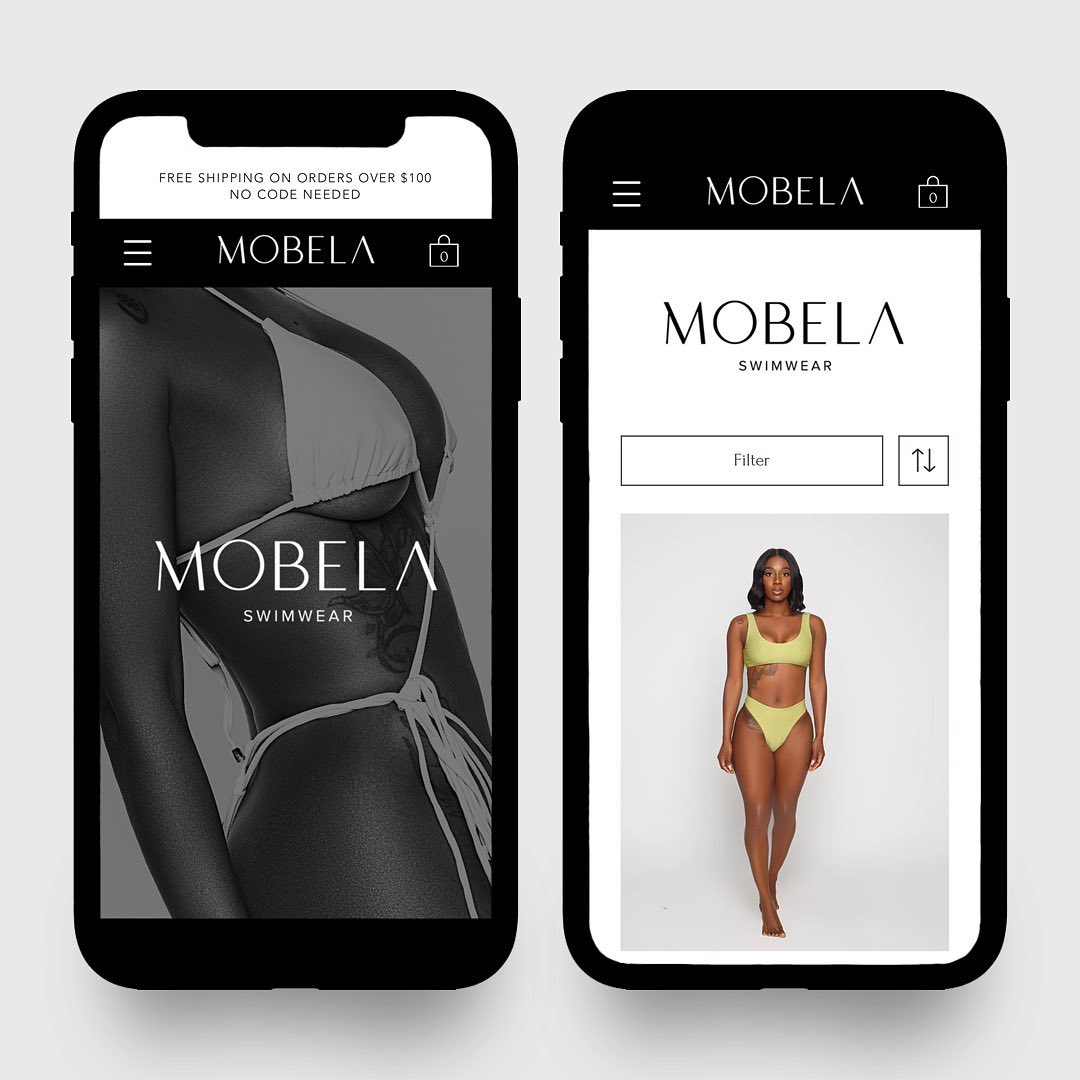 ✨
→ UI / UX 🪩
→ Brand Identity Development 🛠️
MOBELA : Creative and vibrant e-commerce swimwear brand.