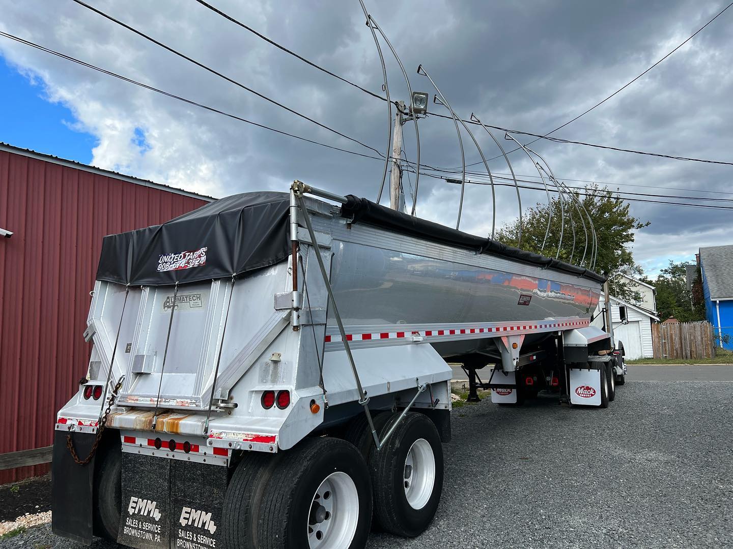Complete Dump Trailer Tarp System Installation🇺🇸
#dumptrailer#mack#unitedtarps#tarps#dumptruck#forklift